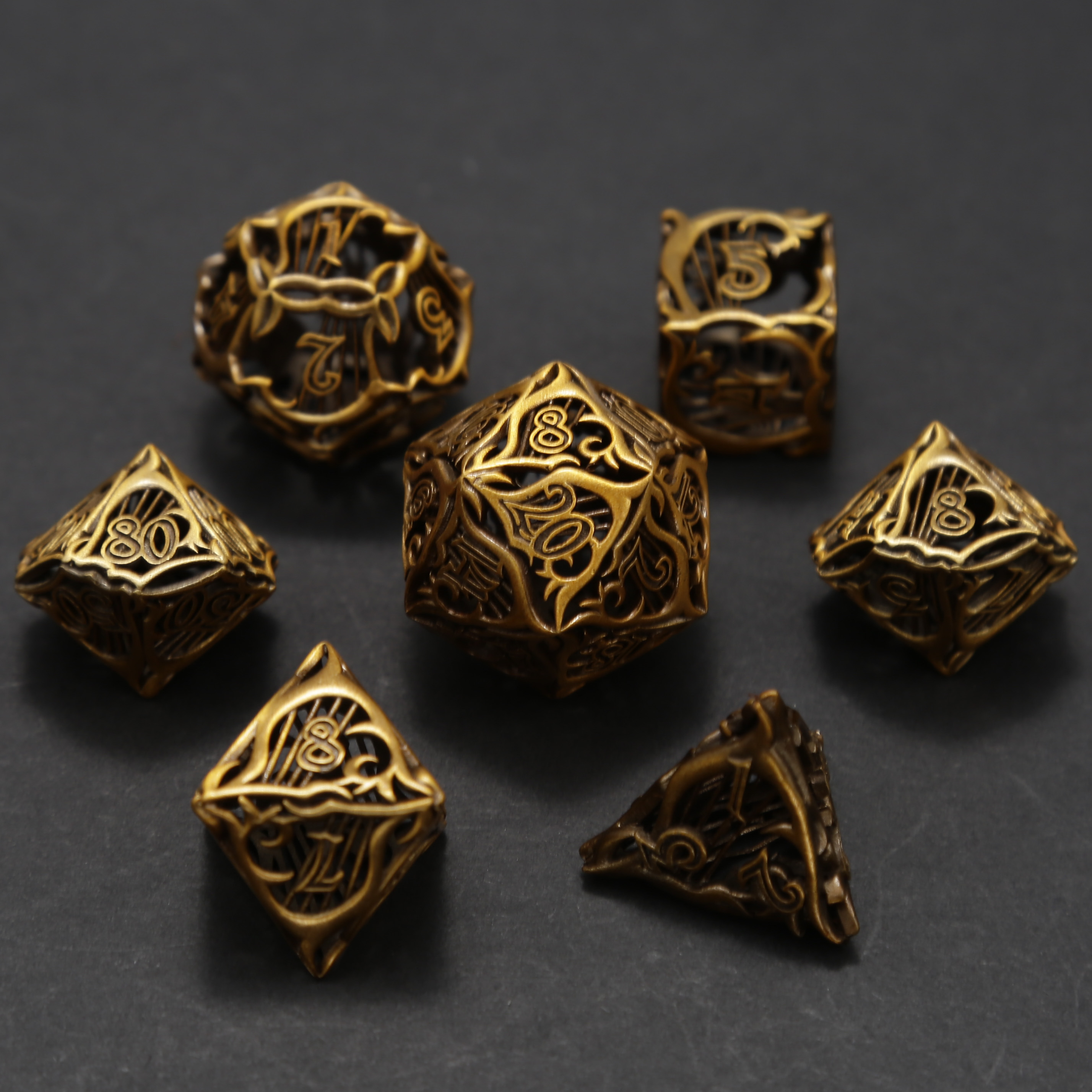 Arsenal Class Dice - Bard Cage Dice Set