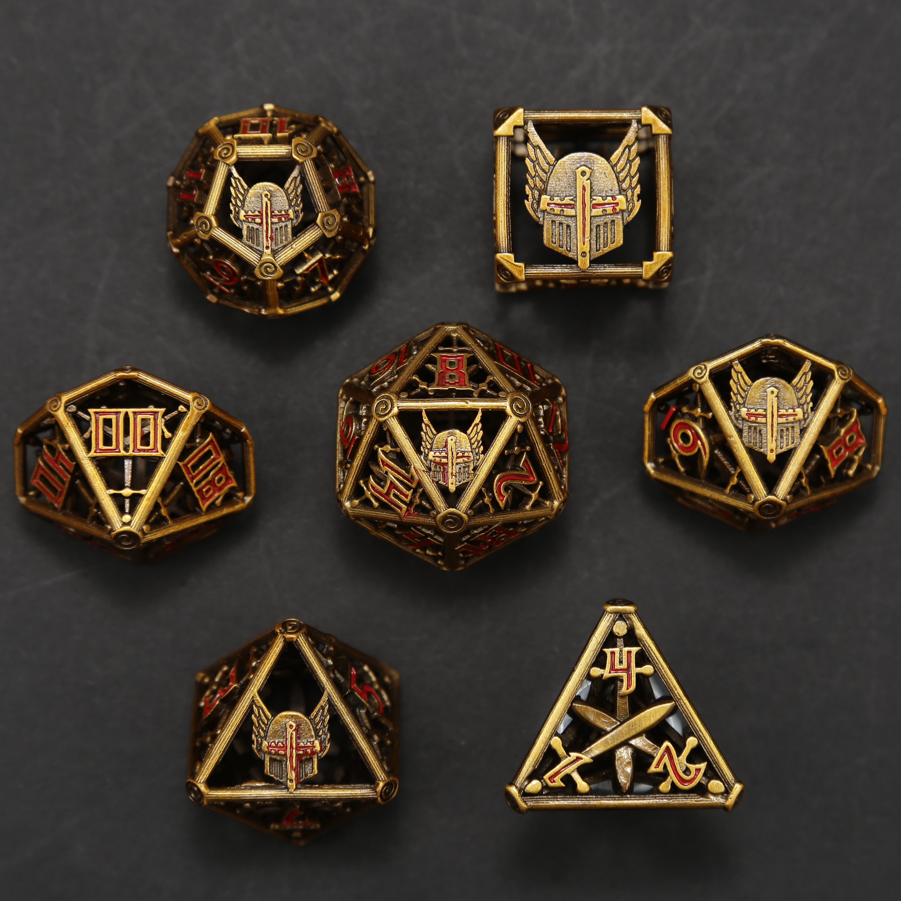 Arsenal Class Dice - Paladin Cage Dice Set