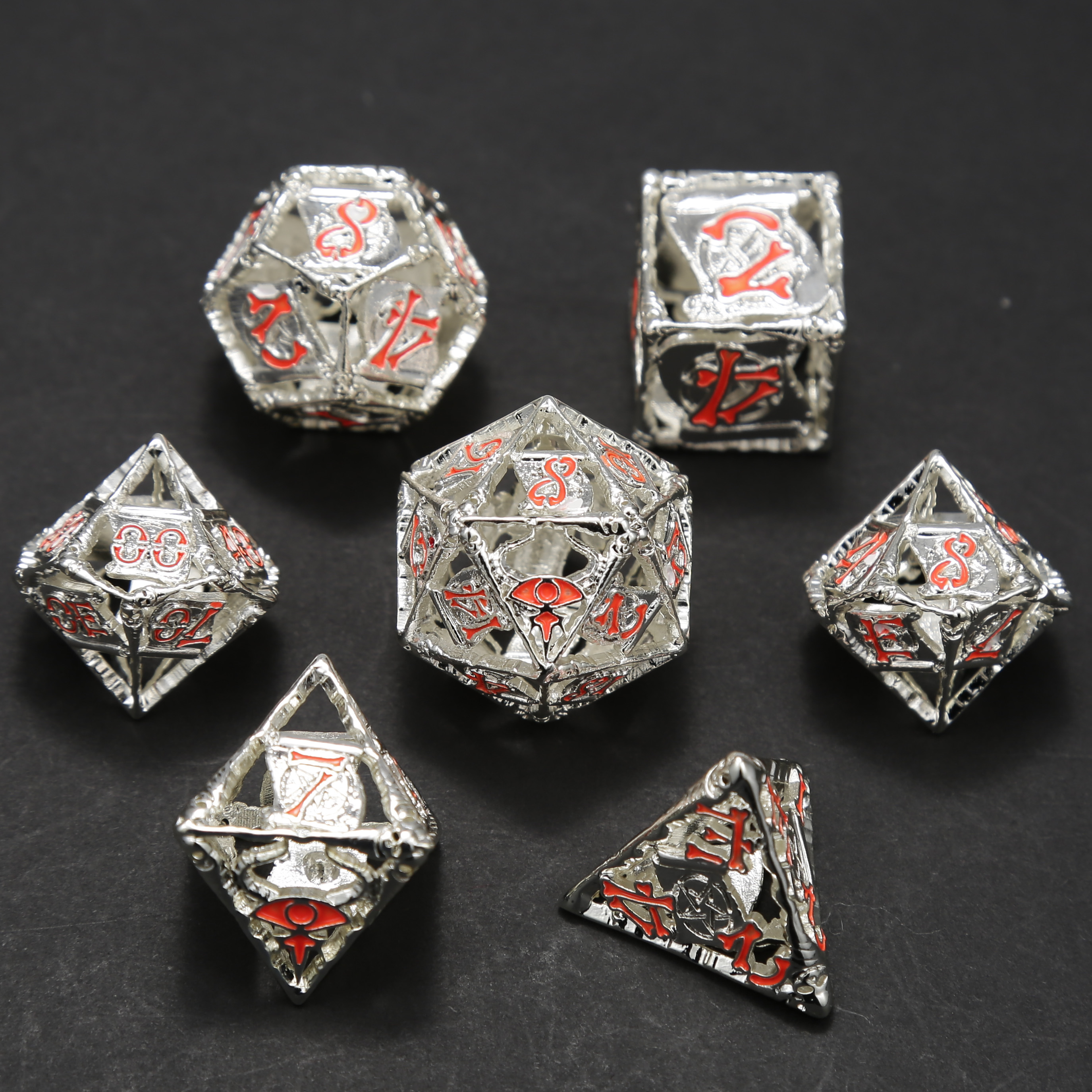 Arsenal Class Dice - Warlock Cage Dice Set