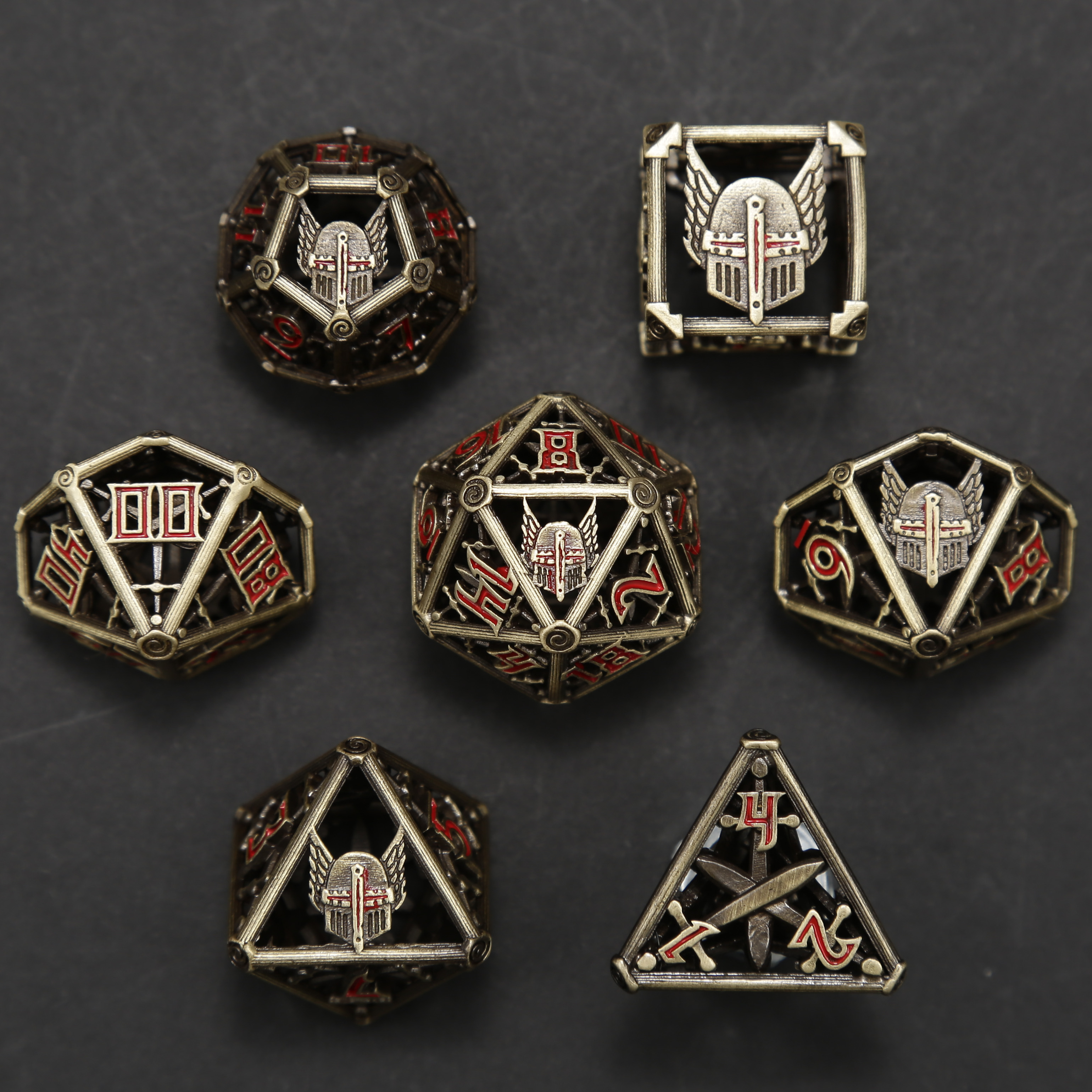 Arsenal Class Dice - Paladin Cage Dice Set