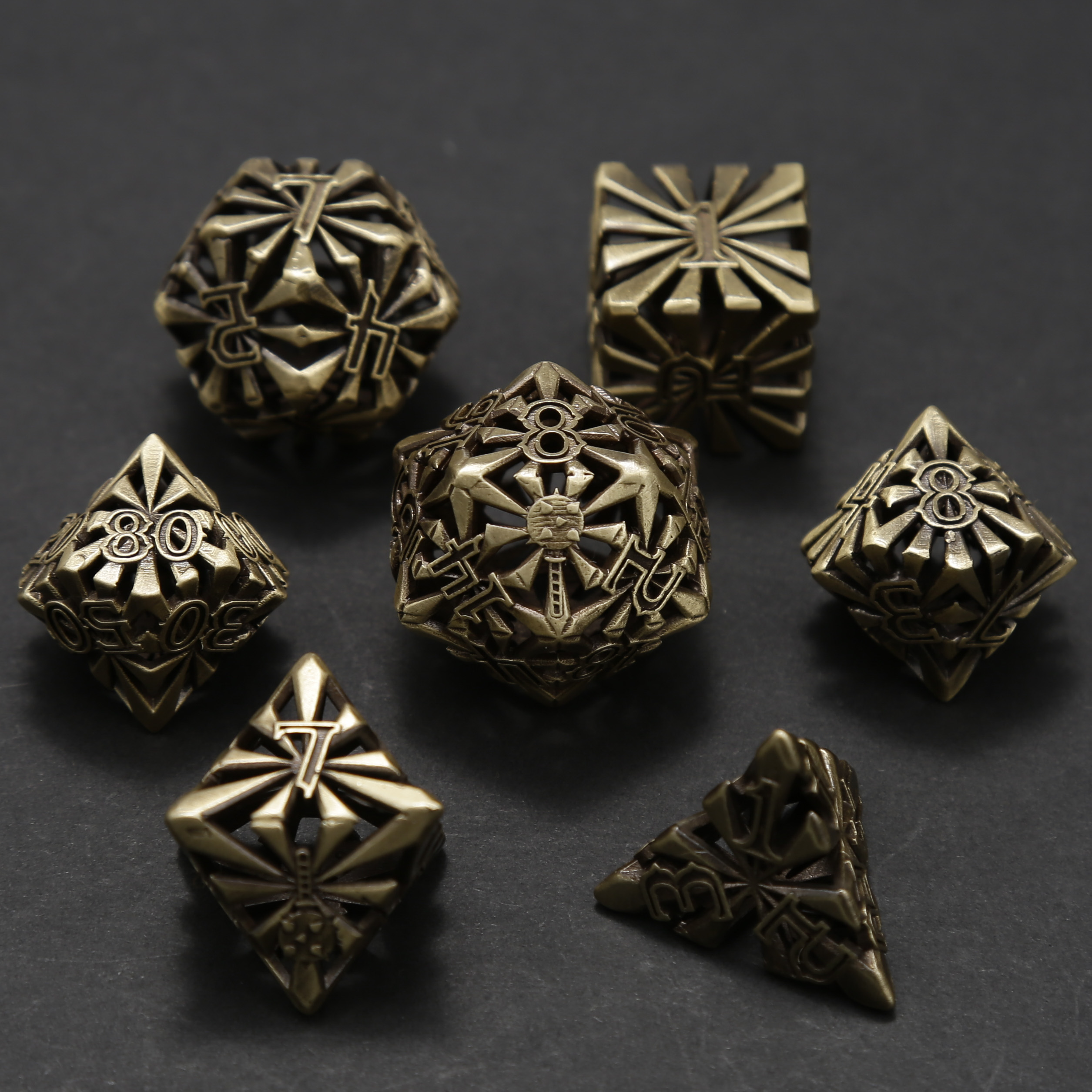 Arsenal Class Dice - Cleric Cage Dice Set