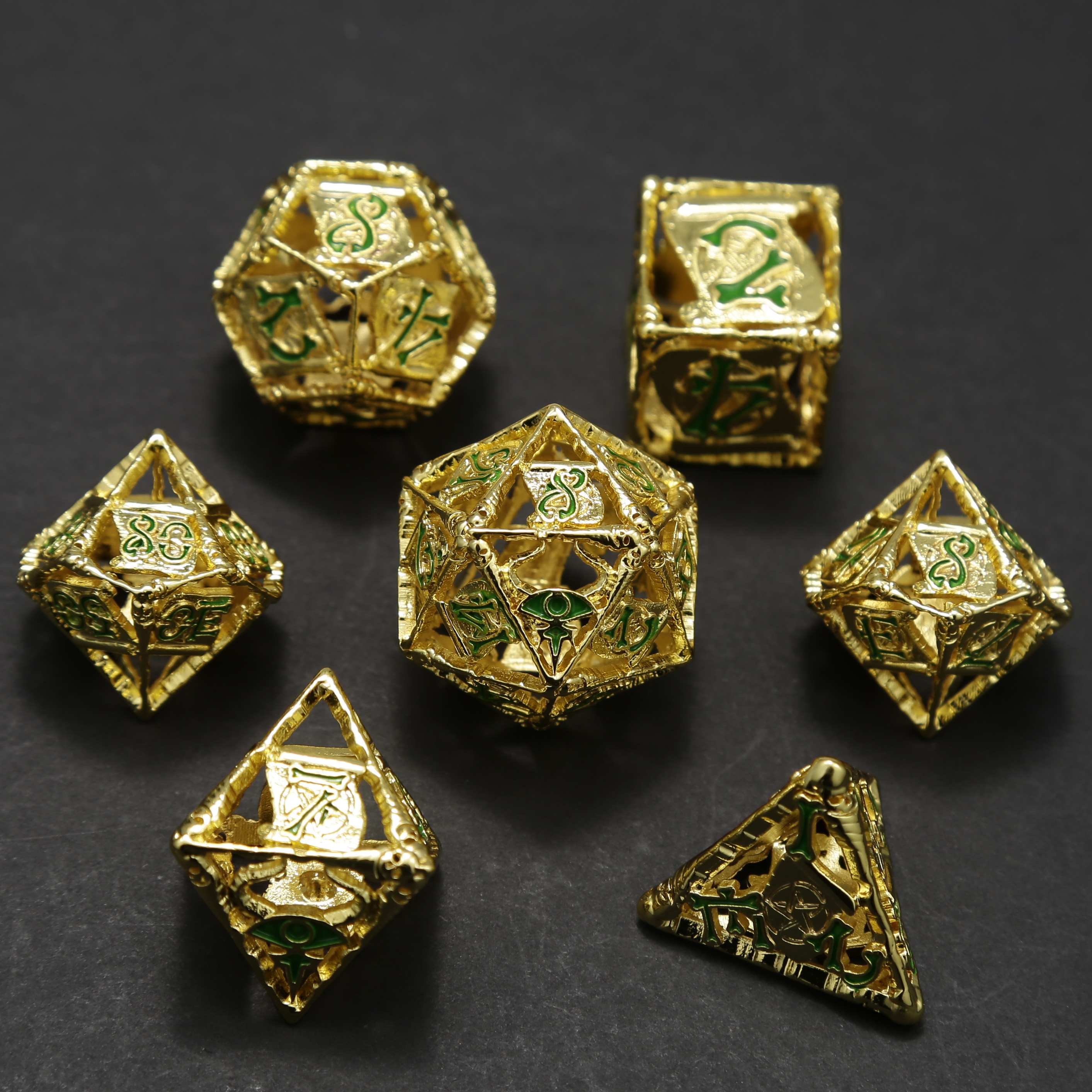 Arsenal Class Dice - Warlock Cage Dice Set