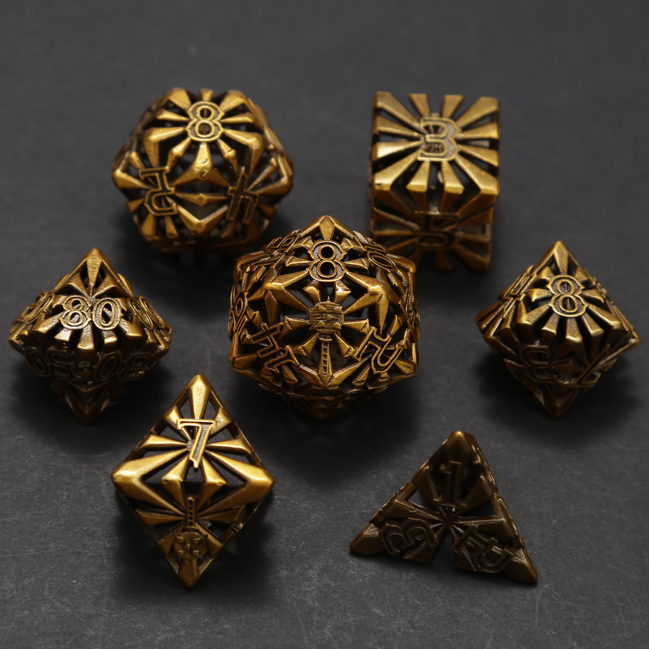 Arsenal Class Dice - Cleric Cage Dice Set