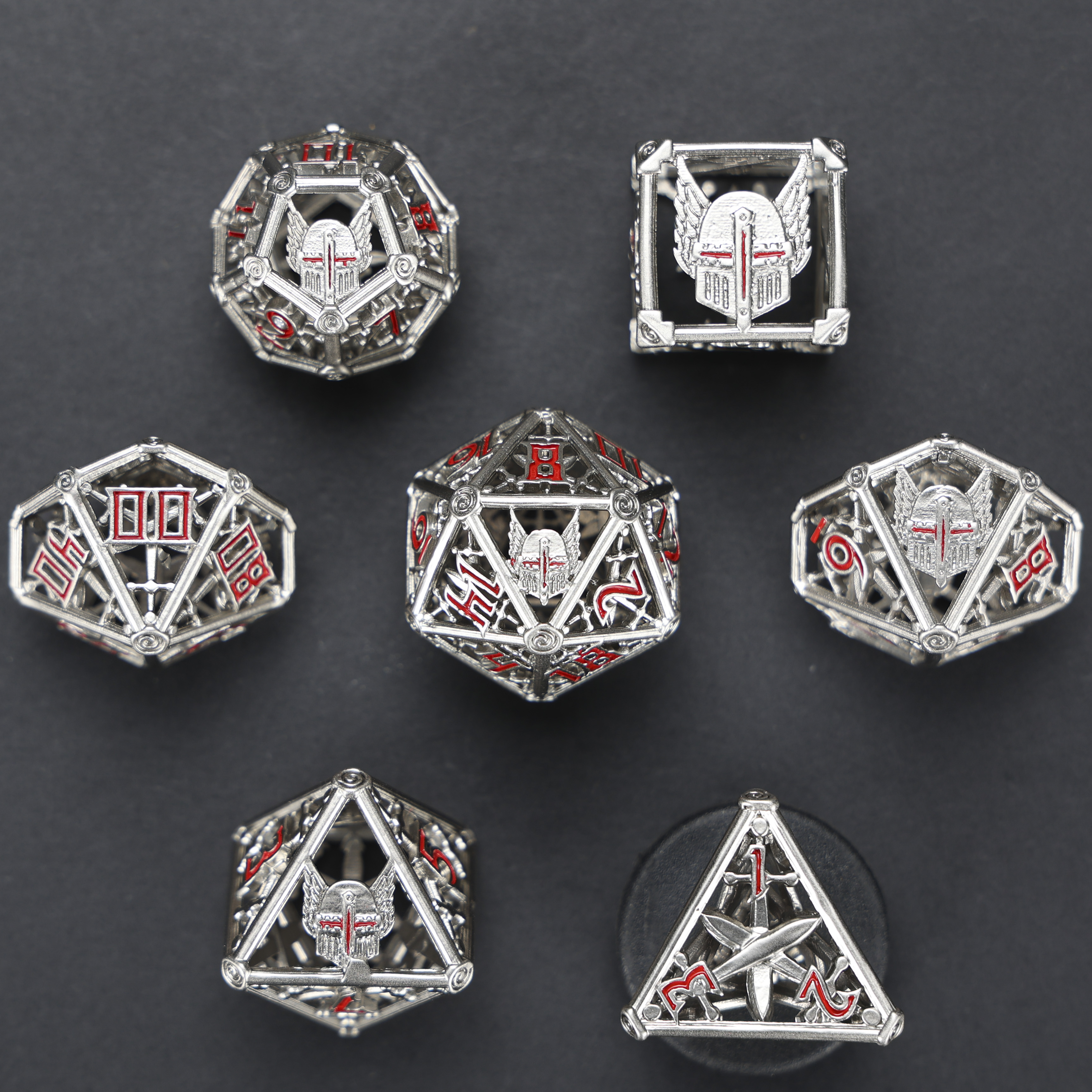 Arsenal Class Dice - Paladin Cage Dice Set