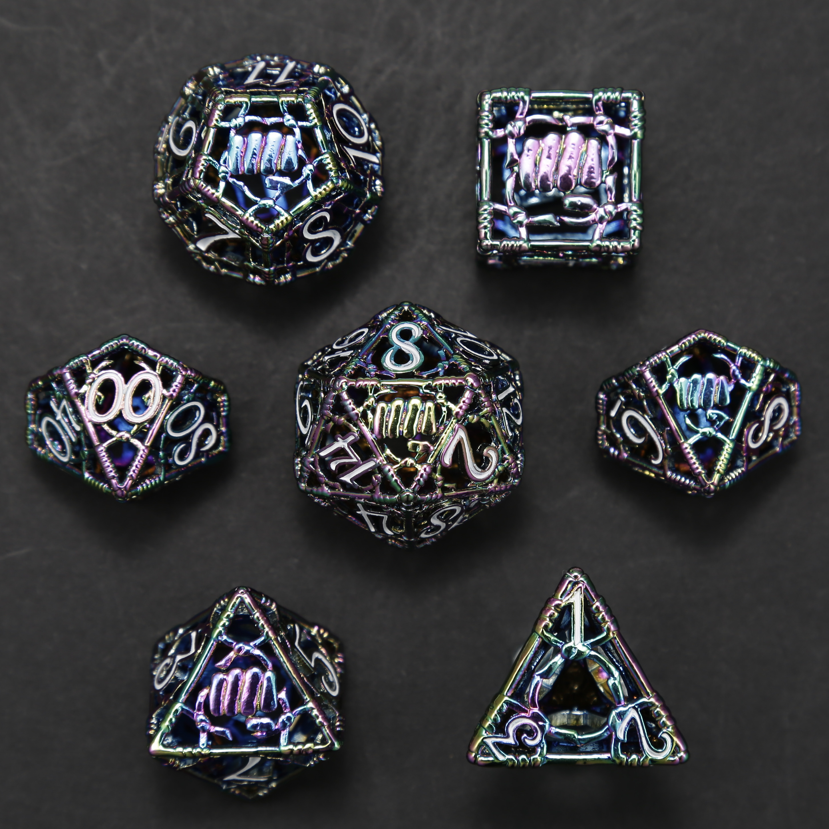 Arsenal Class Dice - Monk Cage Dice Set