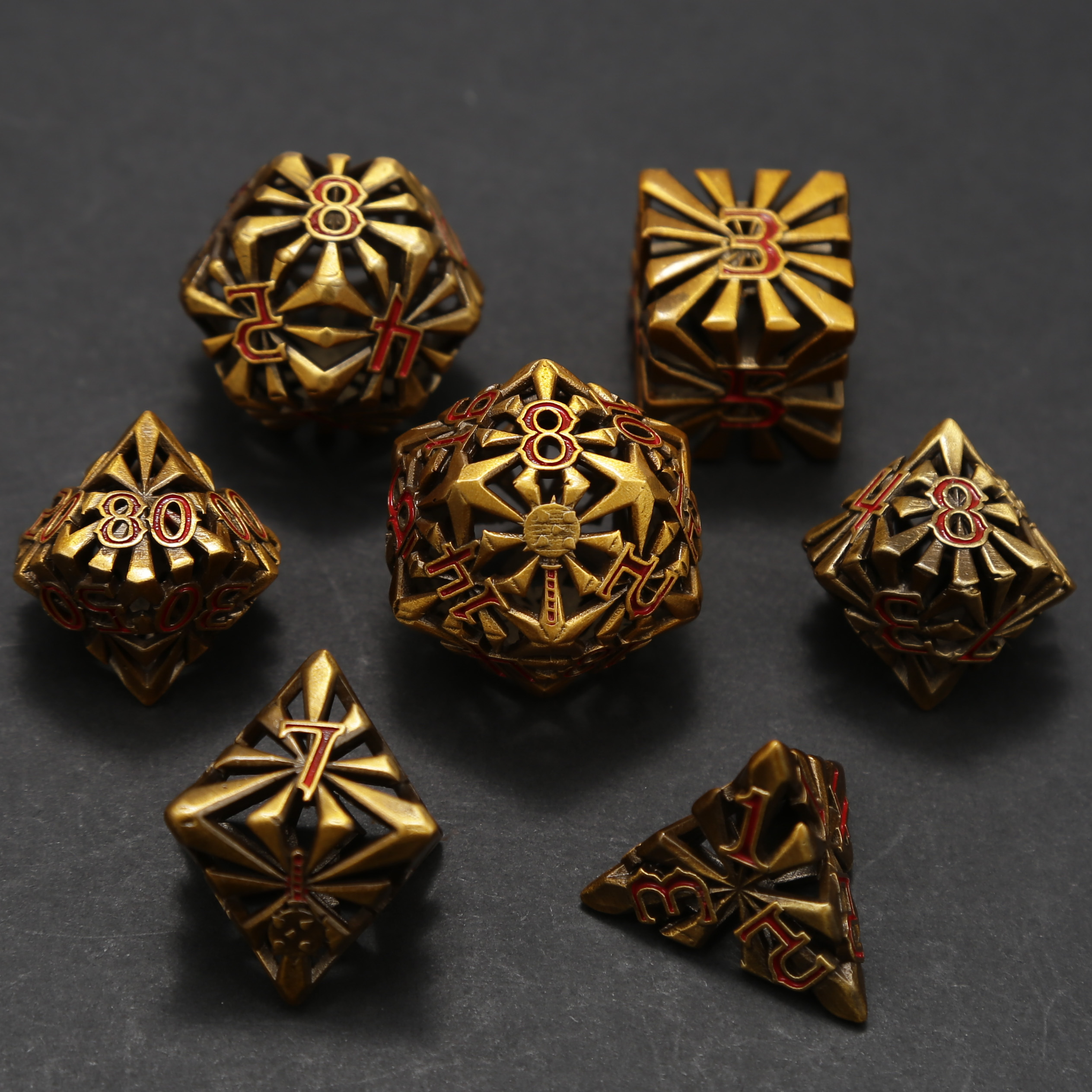 Arsenal Class Dice - Cleric Cage Dice Set