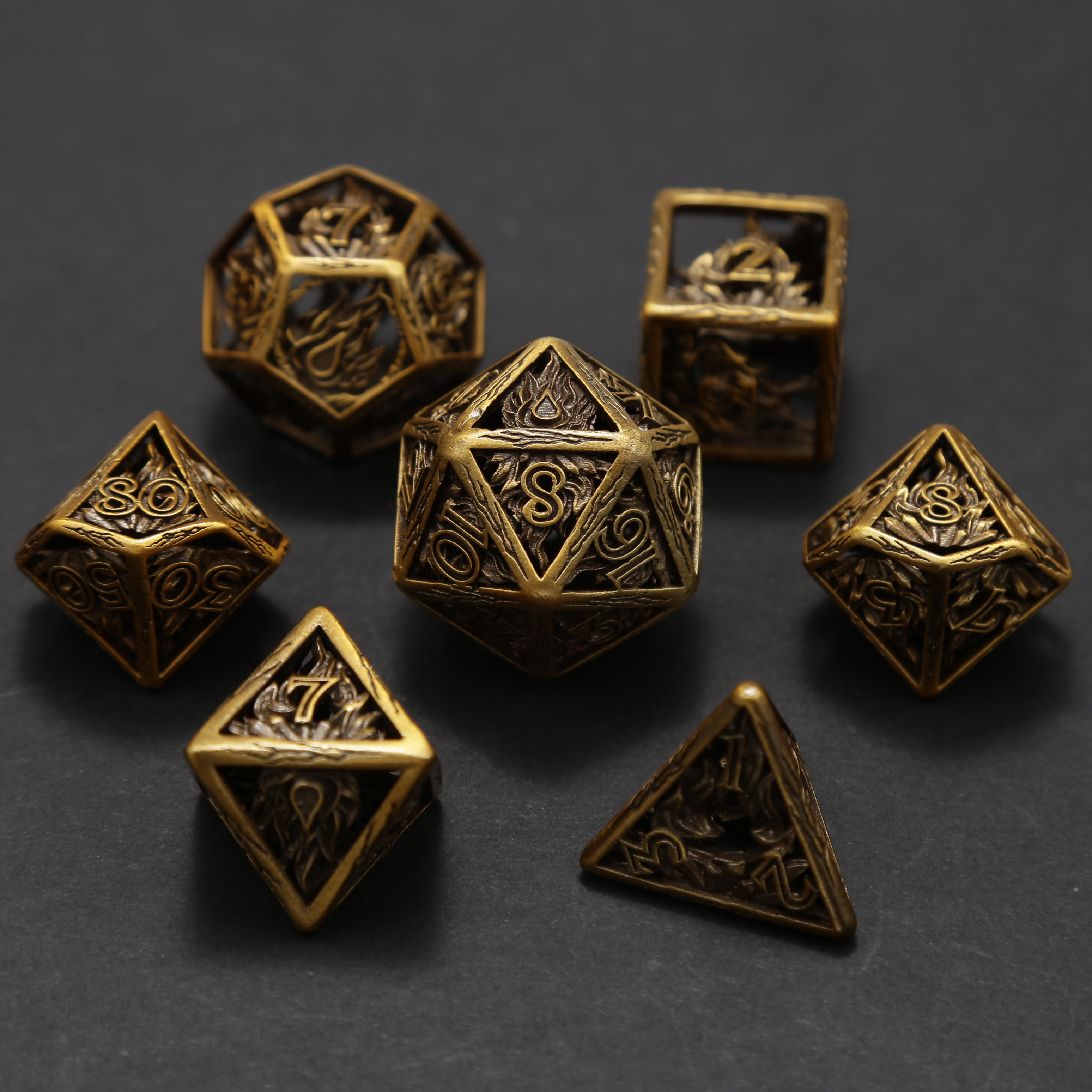 Arsenal Class Dice - Sorcerer Cage Dice Set