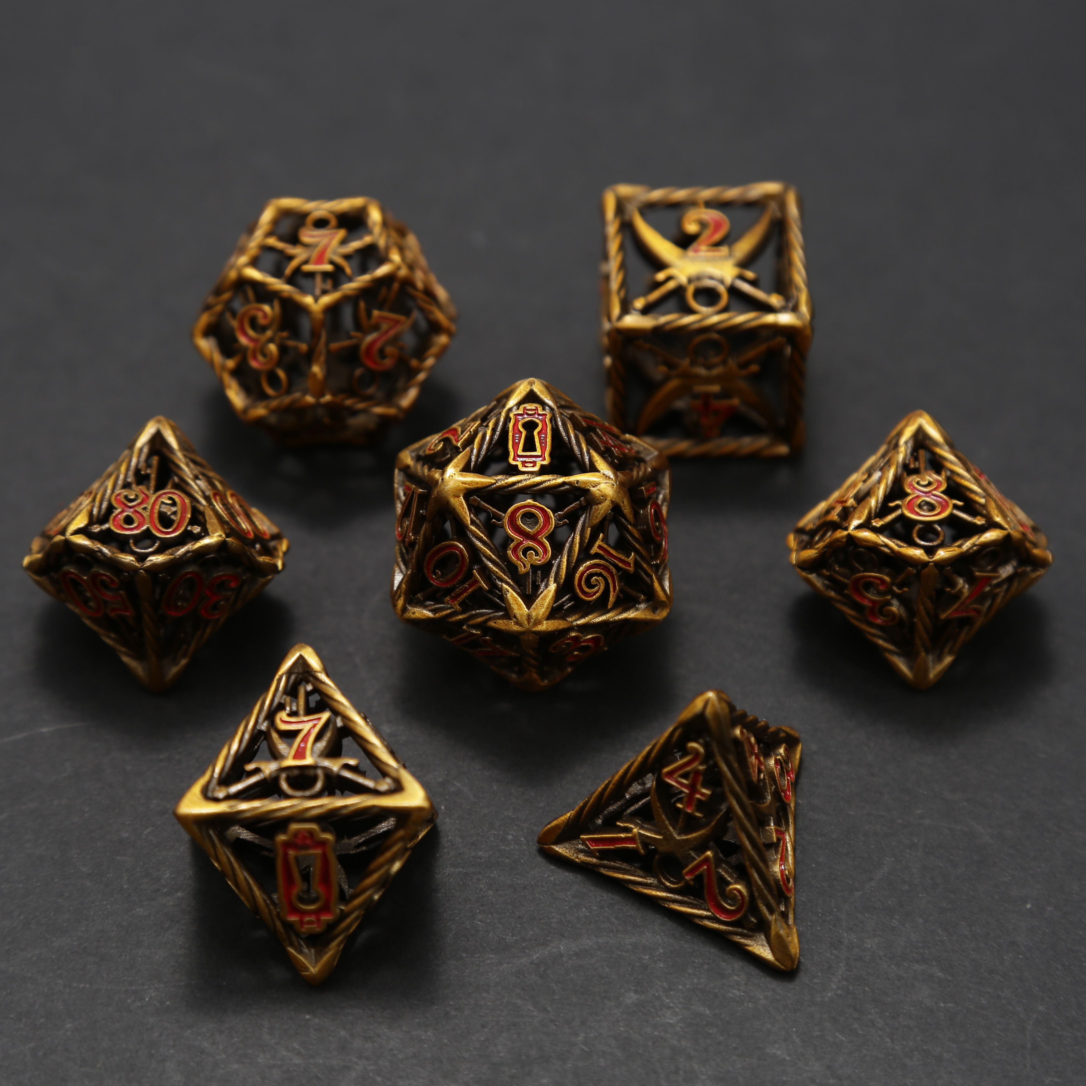 Arsenal Class Dice - Rogue Cage Dice Set