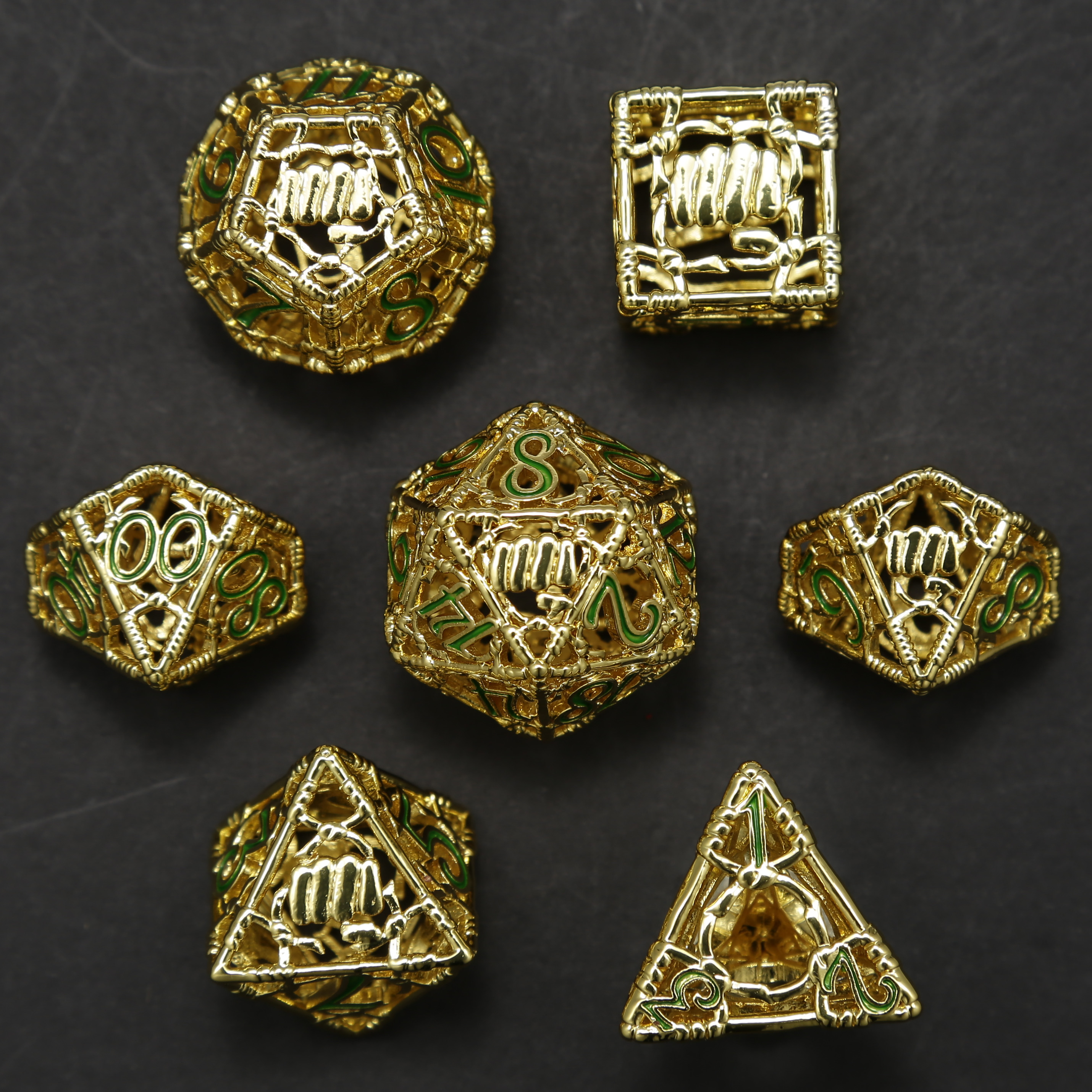 Arsenal Class Dice - Monk Cage Dice Set