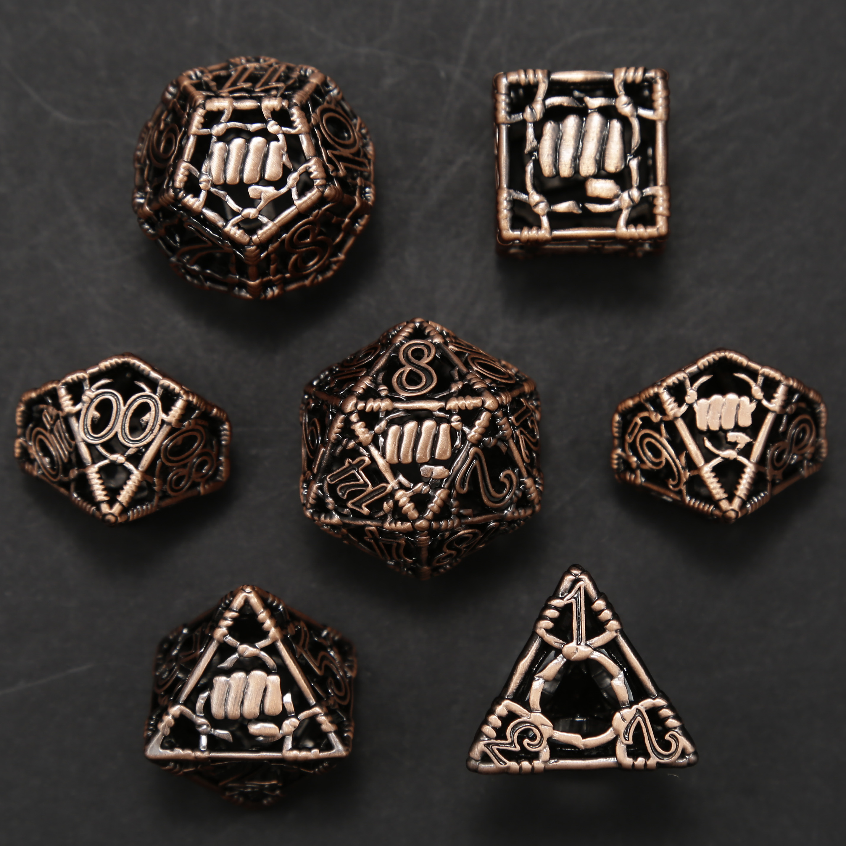 Arsenal Class Dice - Monk Cage Dice Set