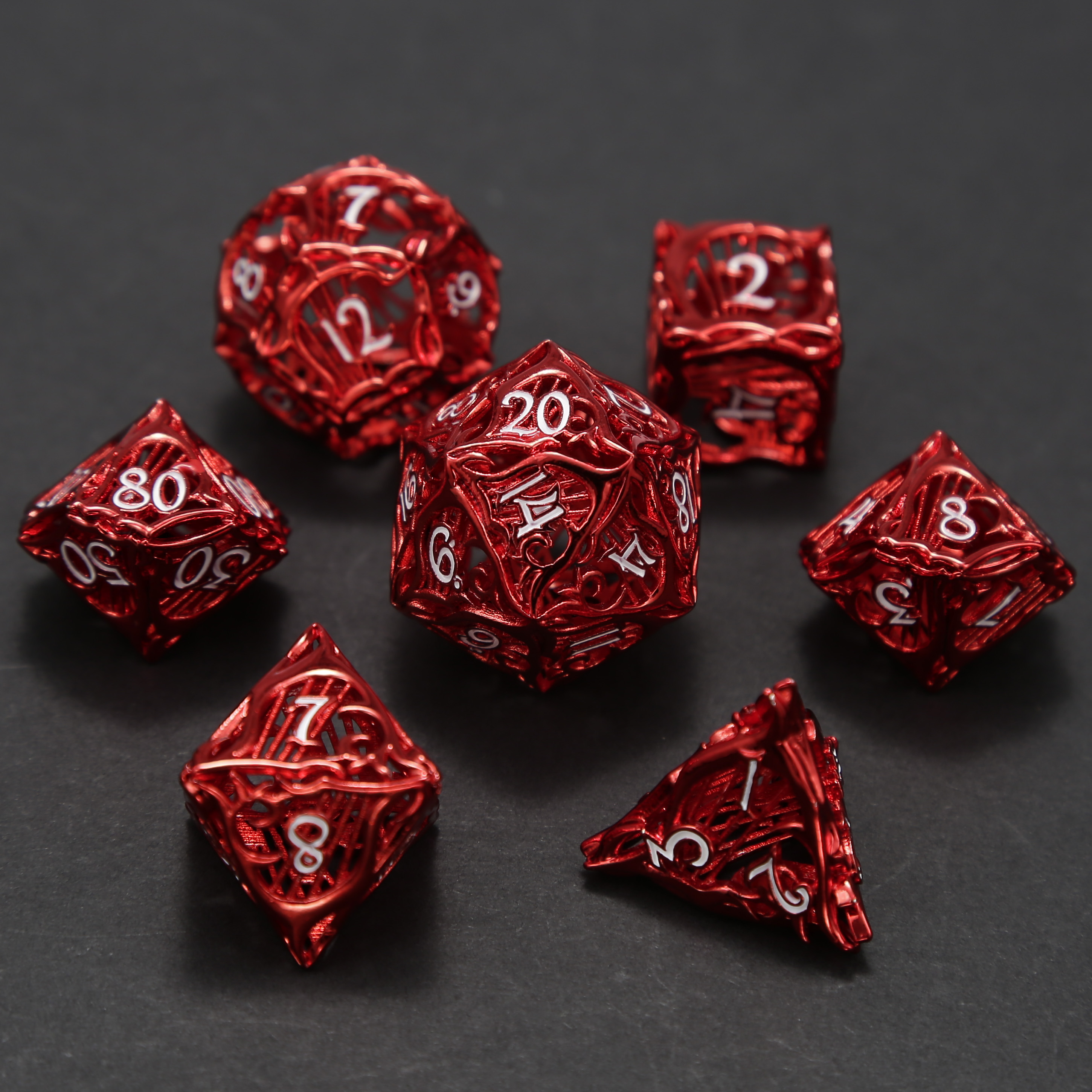 Arsenal Class Dice - Bard Cage Dice Set