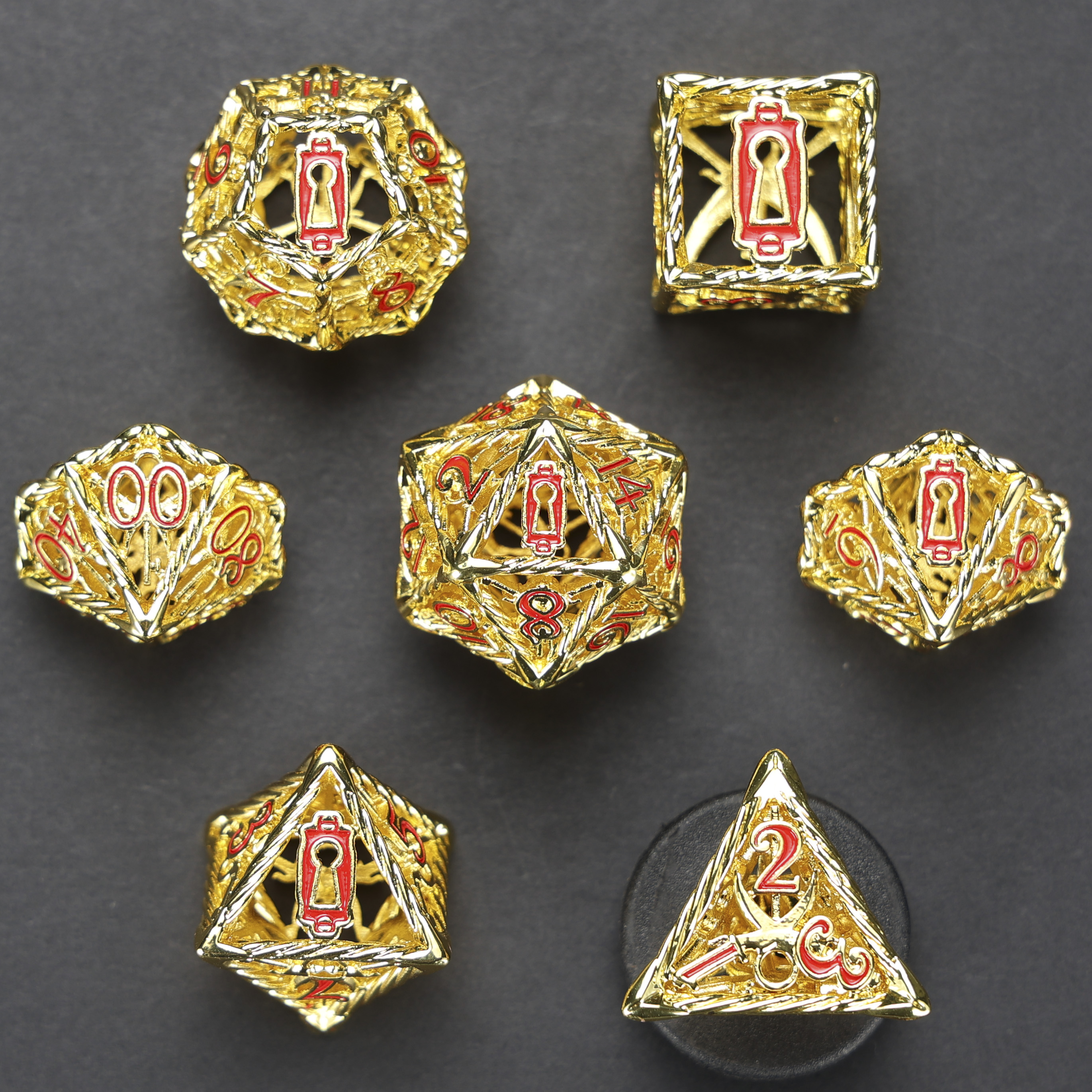 Arsenal Class Dice - Rogue Cage Dice Set