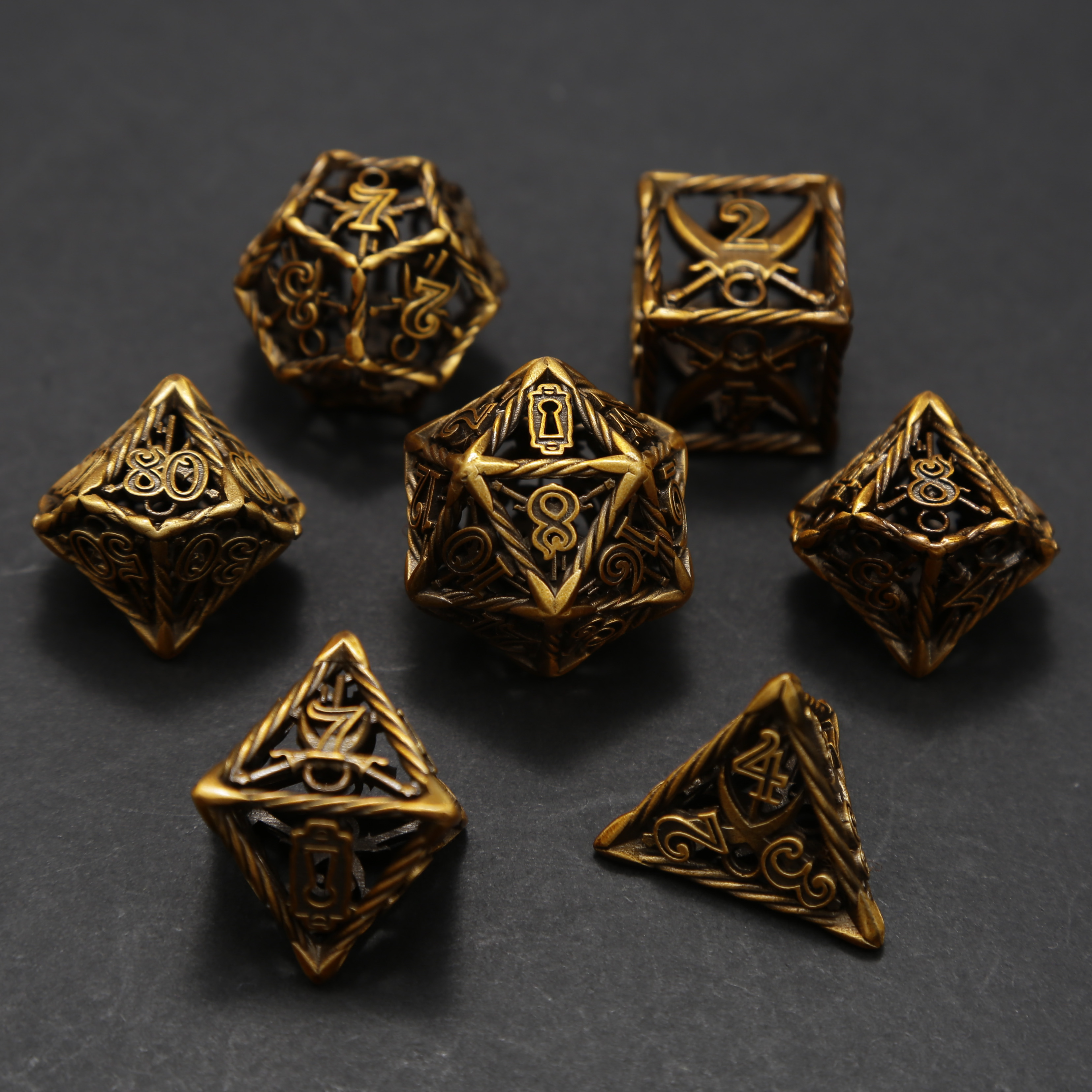 Arsenal Class Dice - Rogue Cage Dice Set