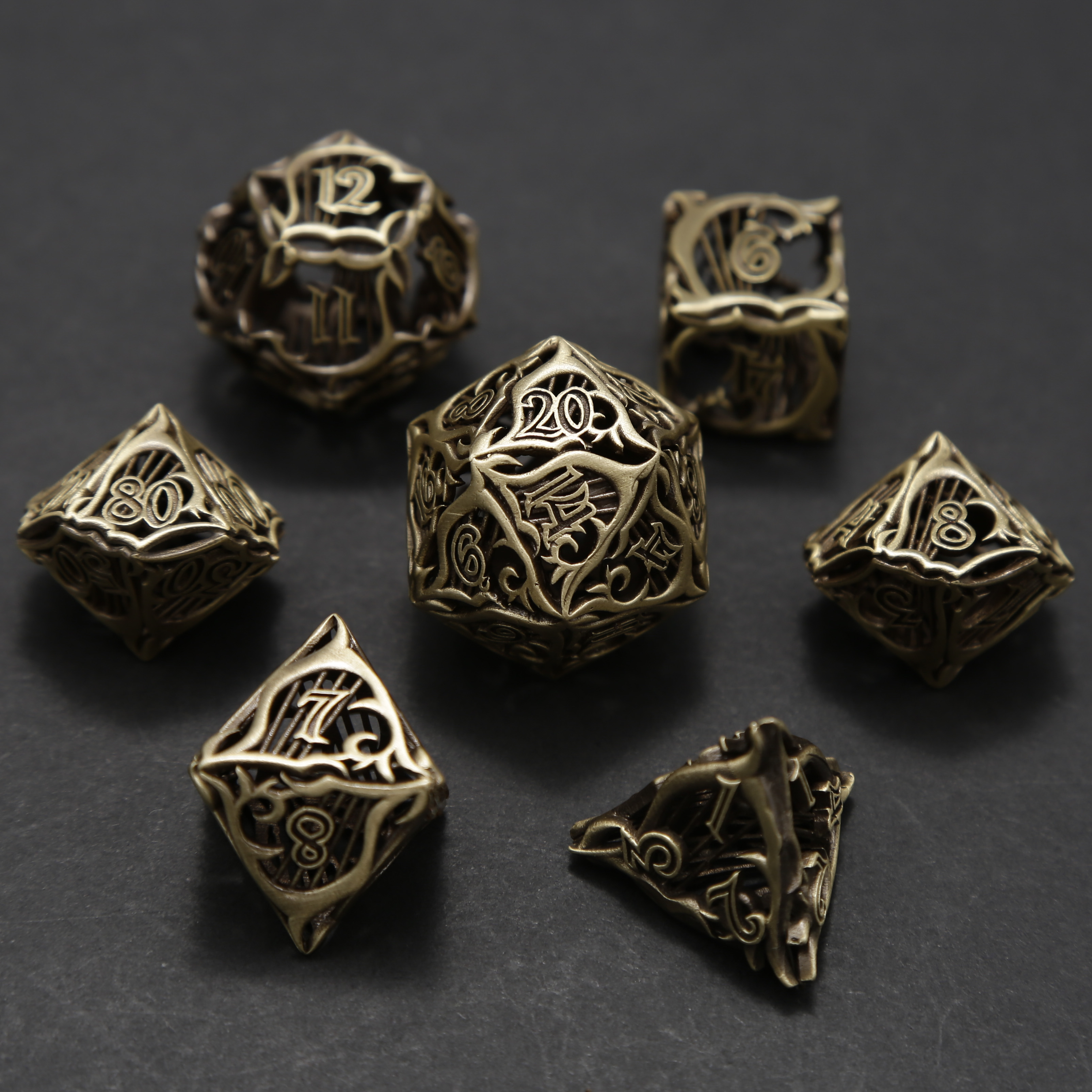 Arsenal Class Dice - Bard Cage Dice Set