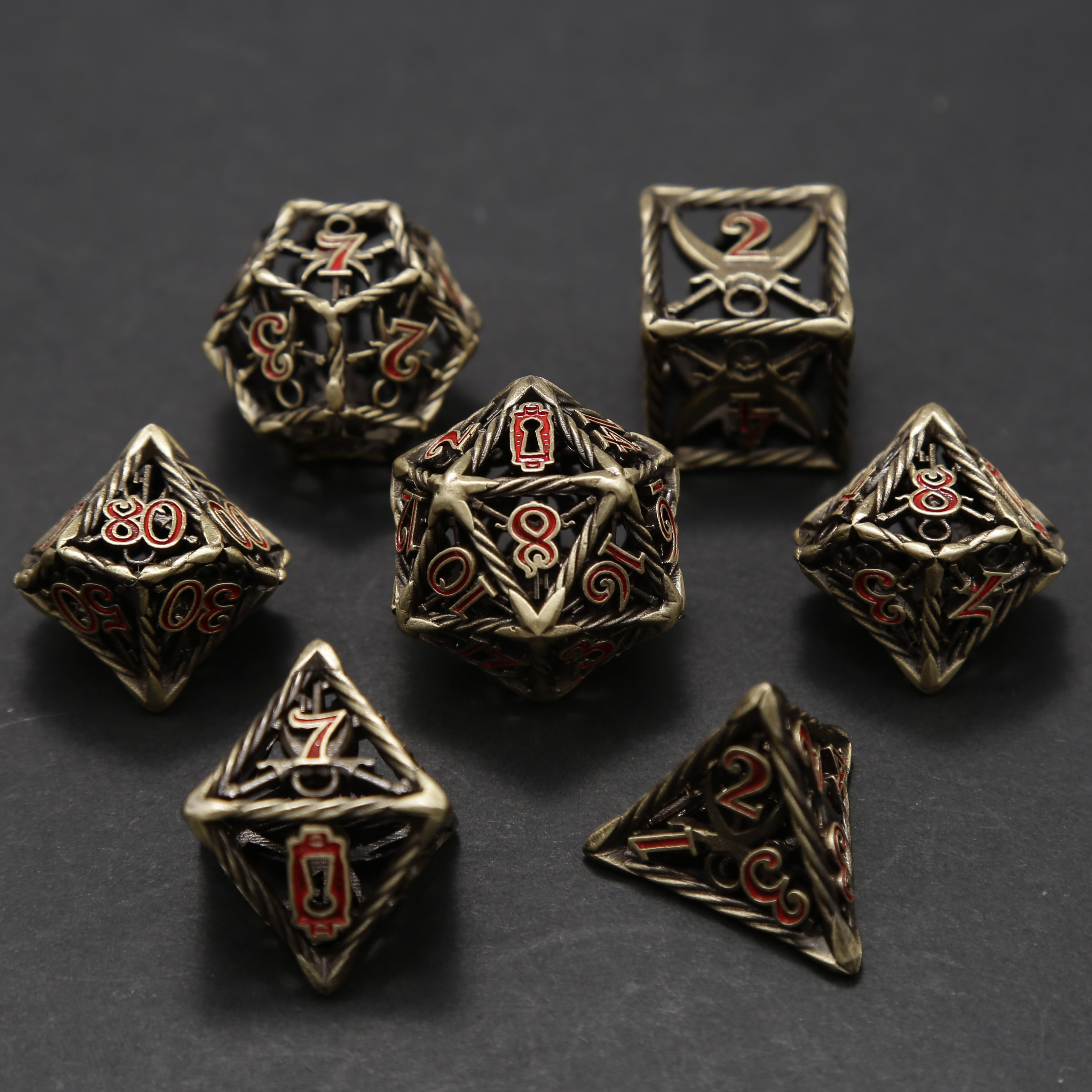 Arsenal Class Dice - Rogue Cage Dice Set
