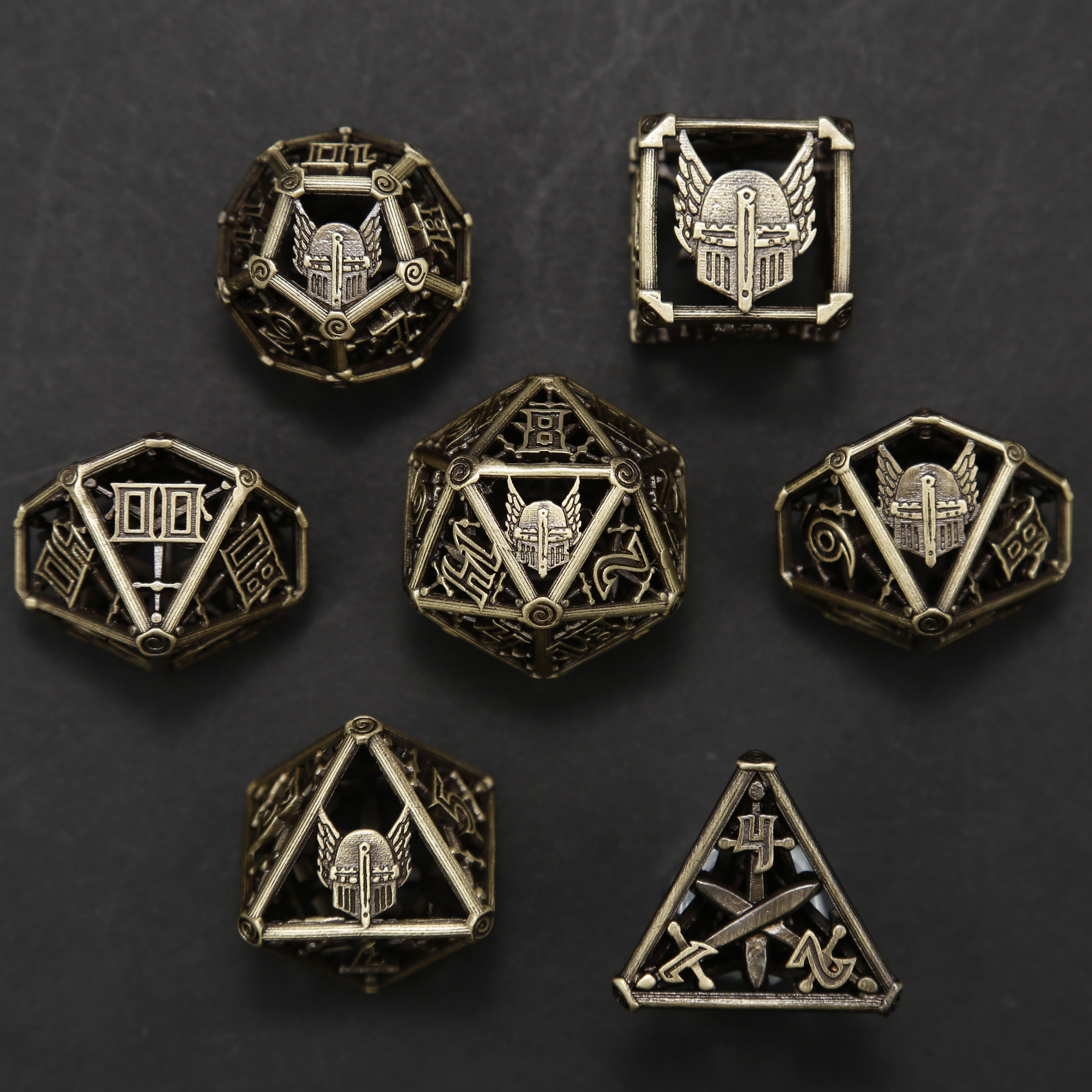 Arsenal Class Dice - Paladin Cage Dice Set