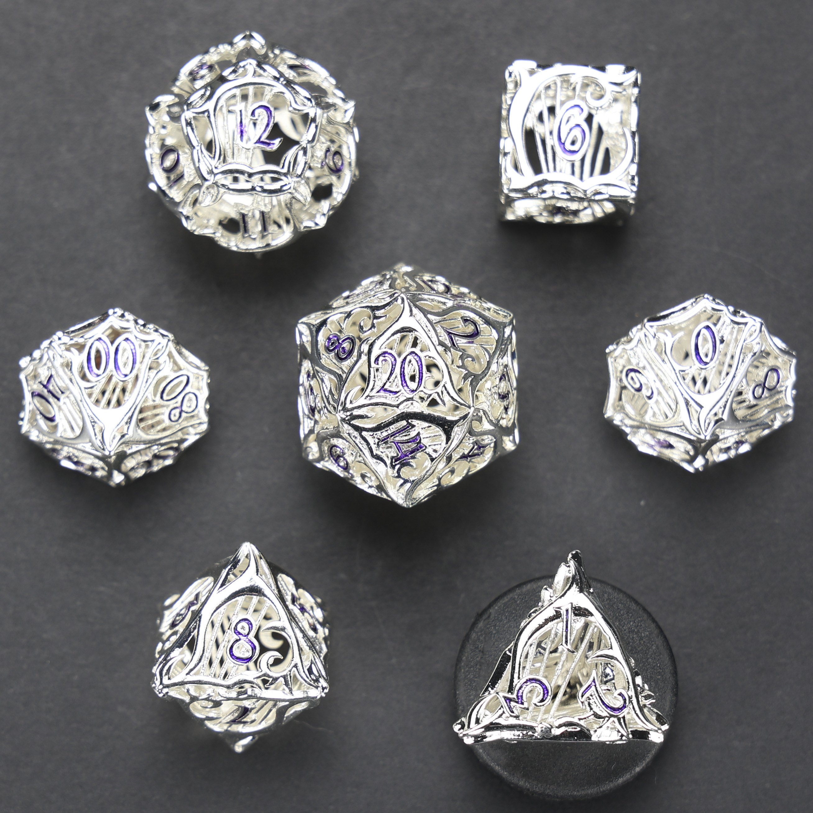 Arsenal Class Dice - Bard Cage Dice Set