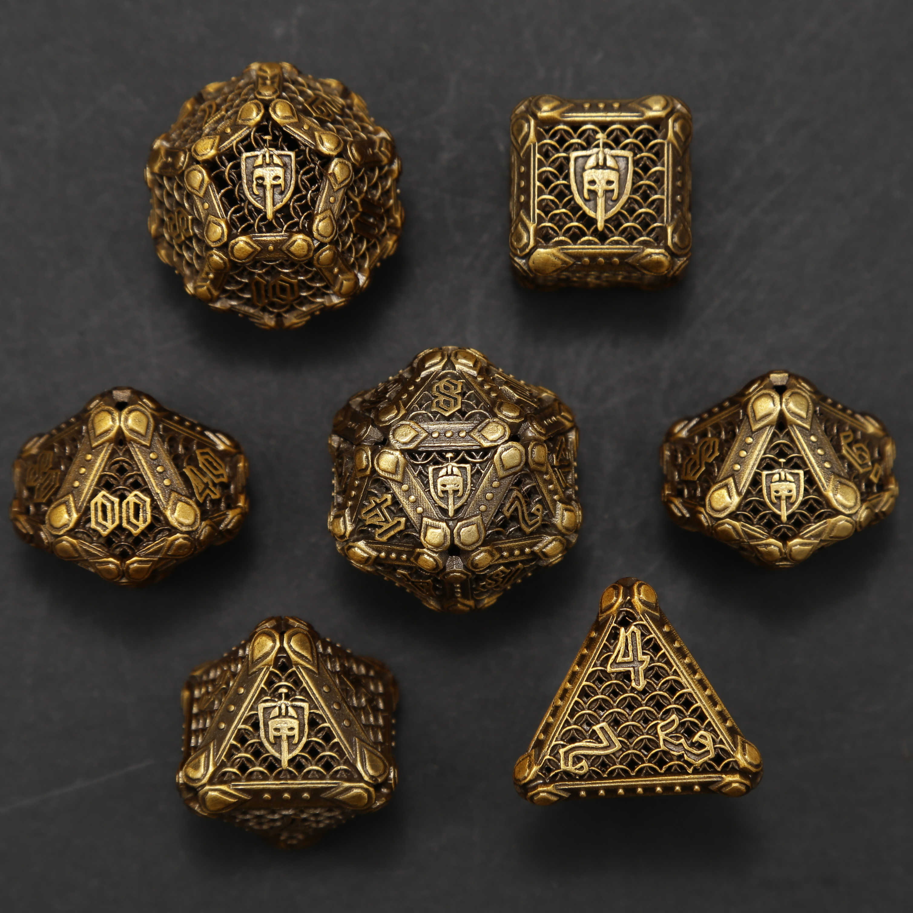 Arsenal Class Dice - Fighter Cage Dice Set