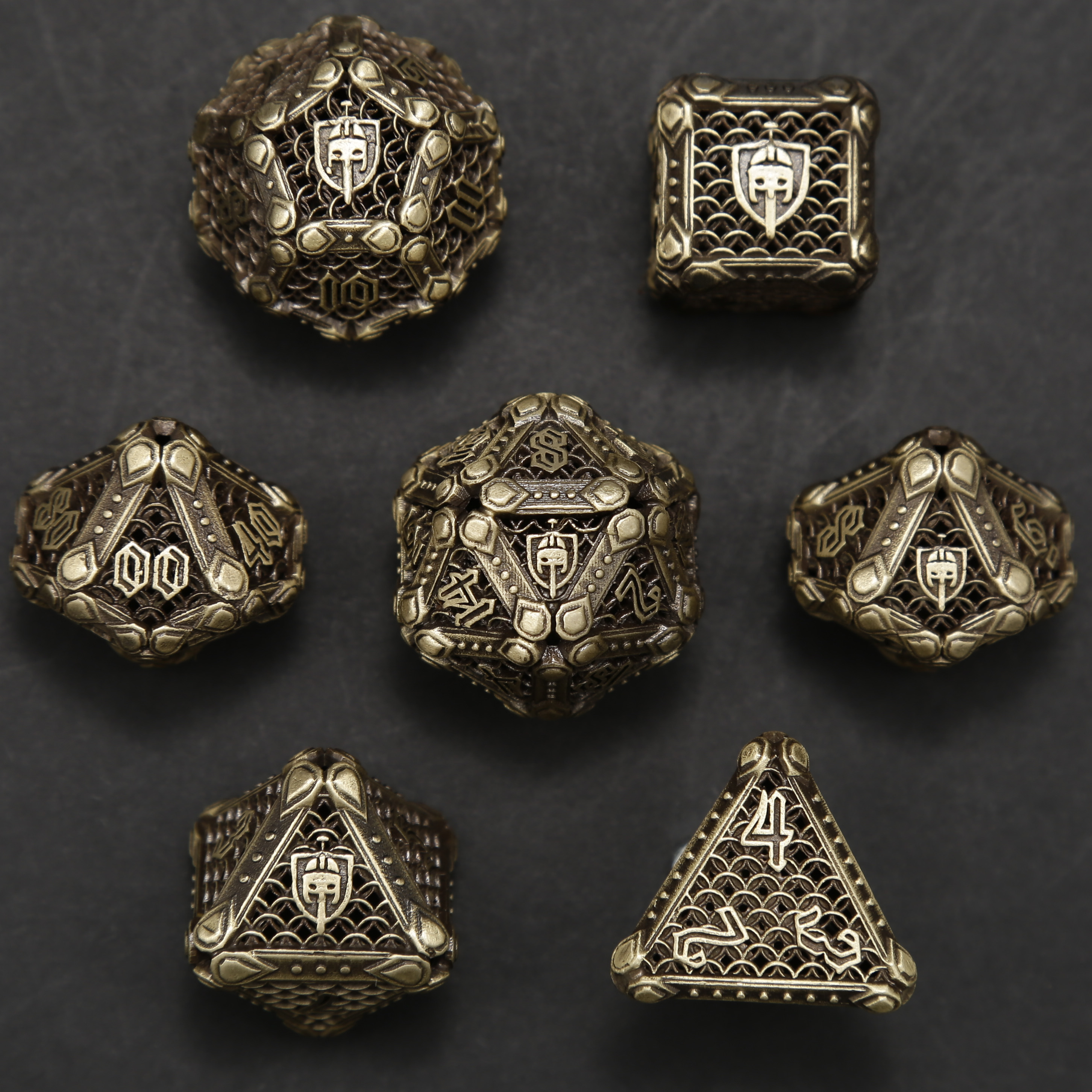 Arsenal Class Dice - Fighter Cage Dice Set