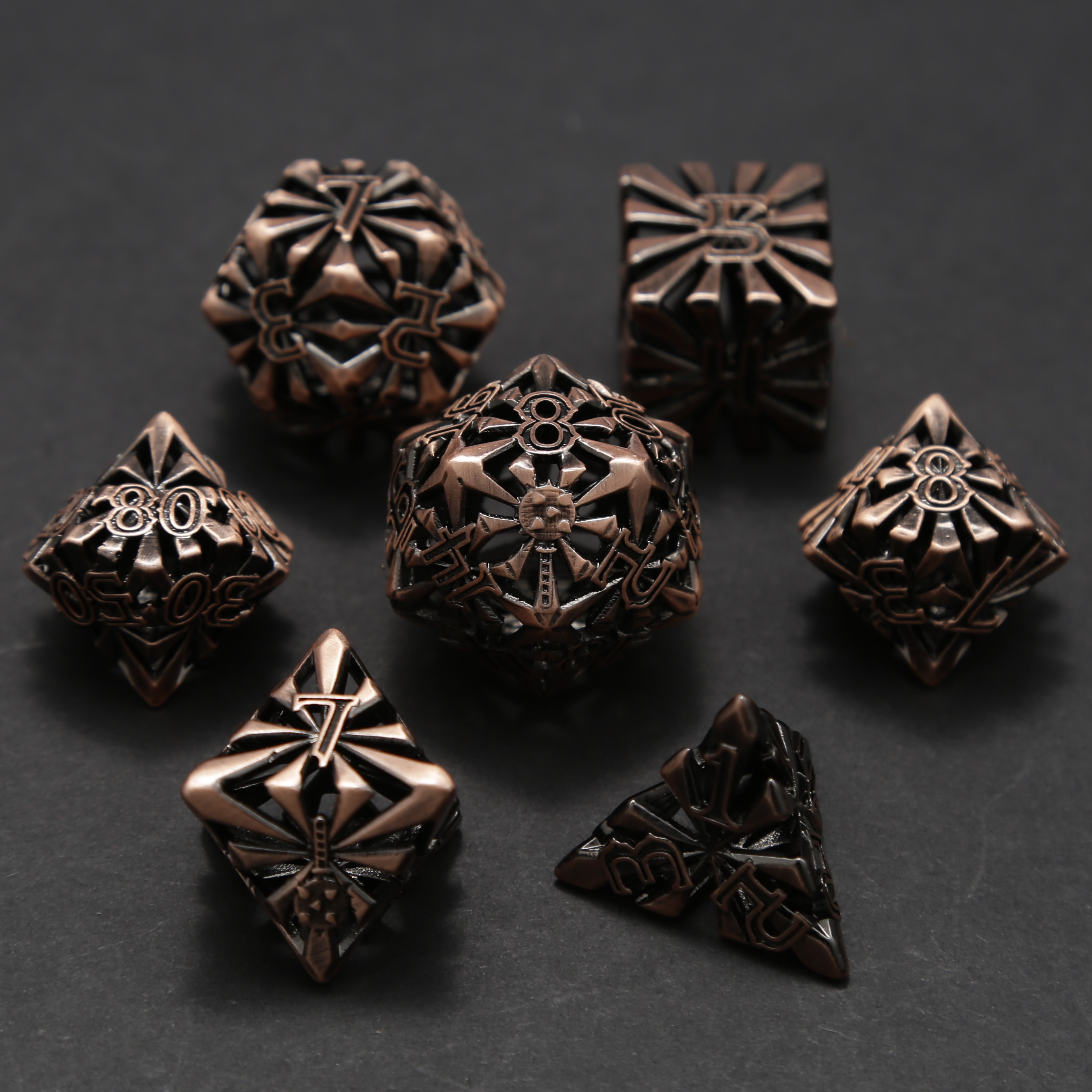 Arsenal Class Dice - Cleric Cage Dice Set