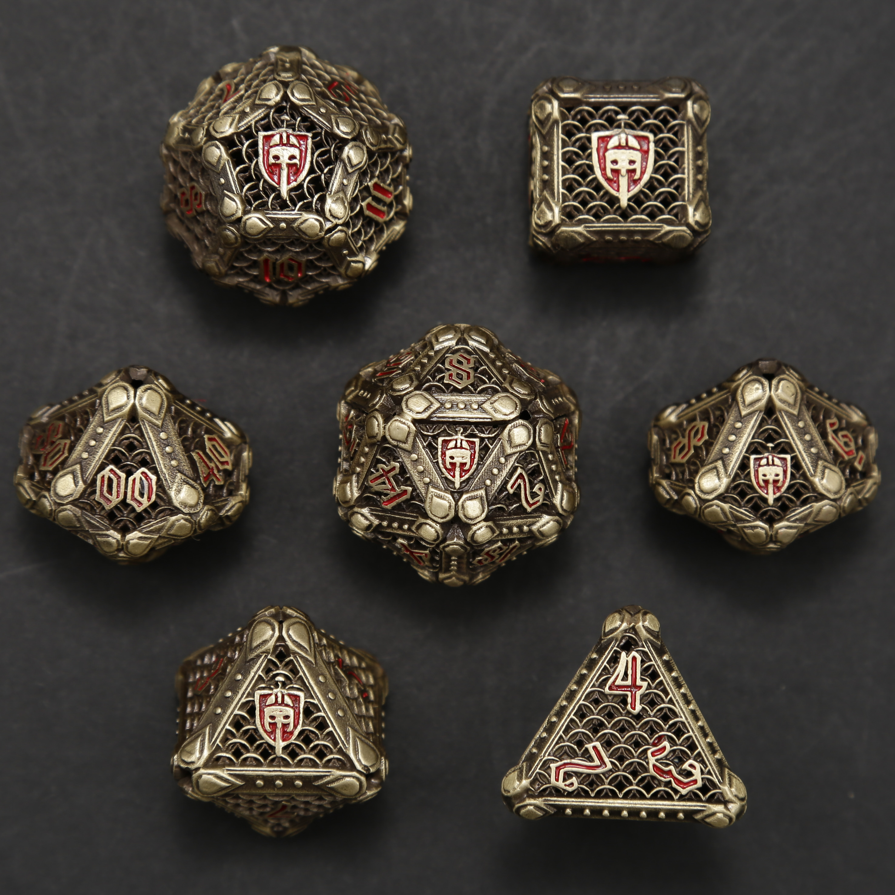 Arsenal Class Dice - Fighter Cage Dice Set