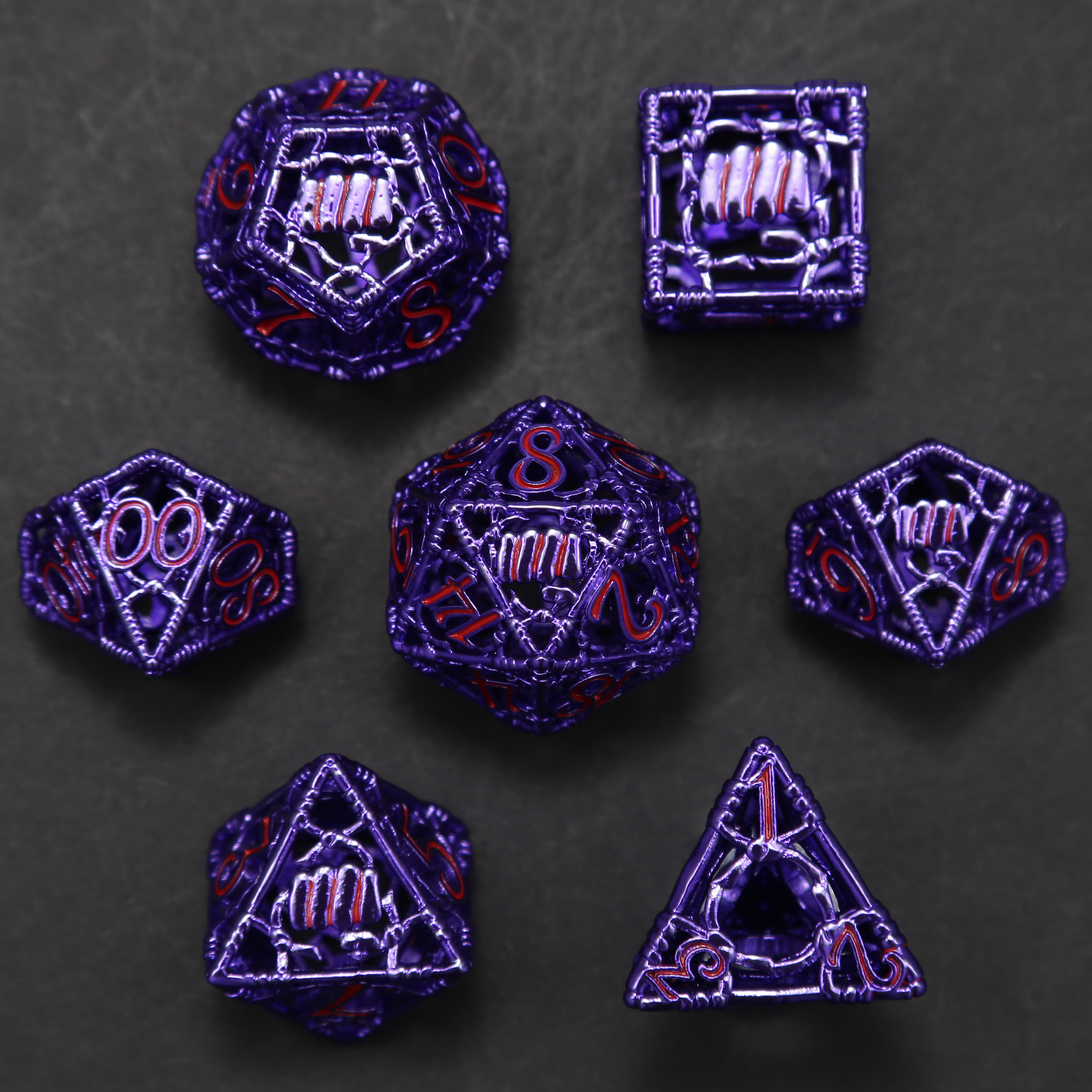 Arsenal Class Dice - Monk Cage Dice Set