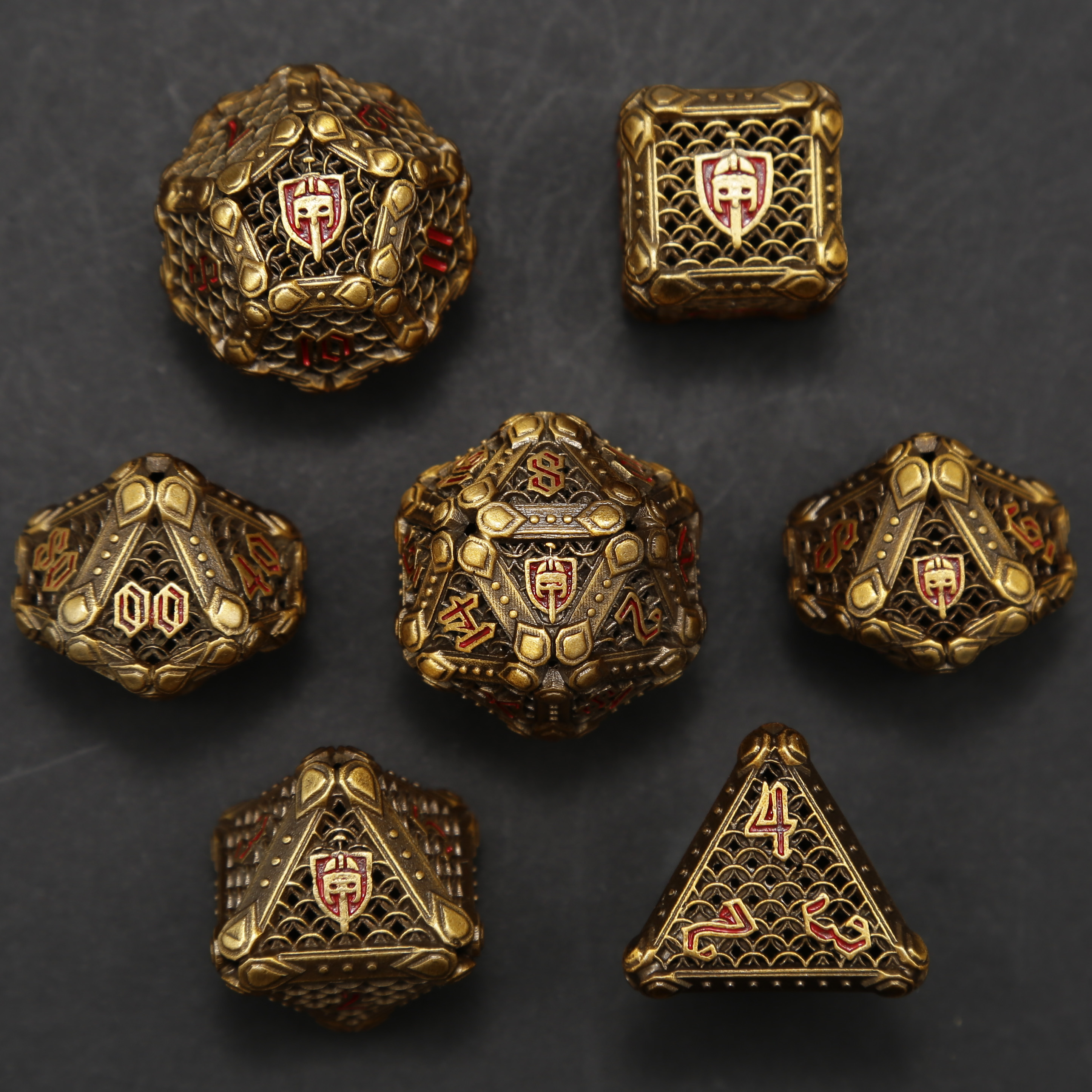 Arsenal Class Dice - Fighter Cage Dice Set