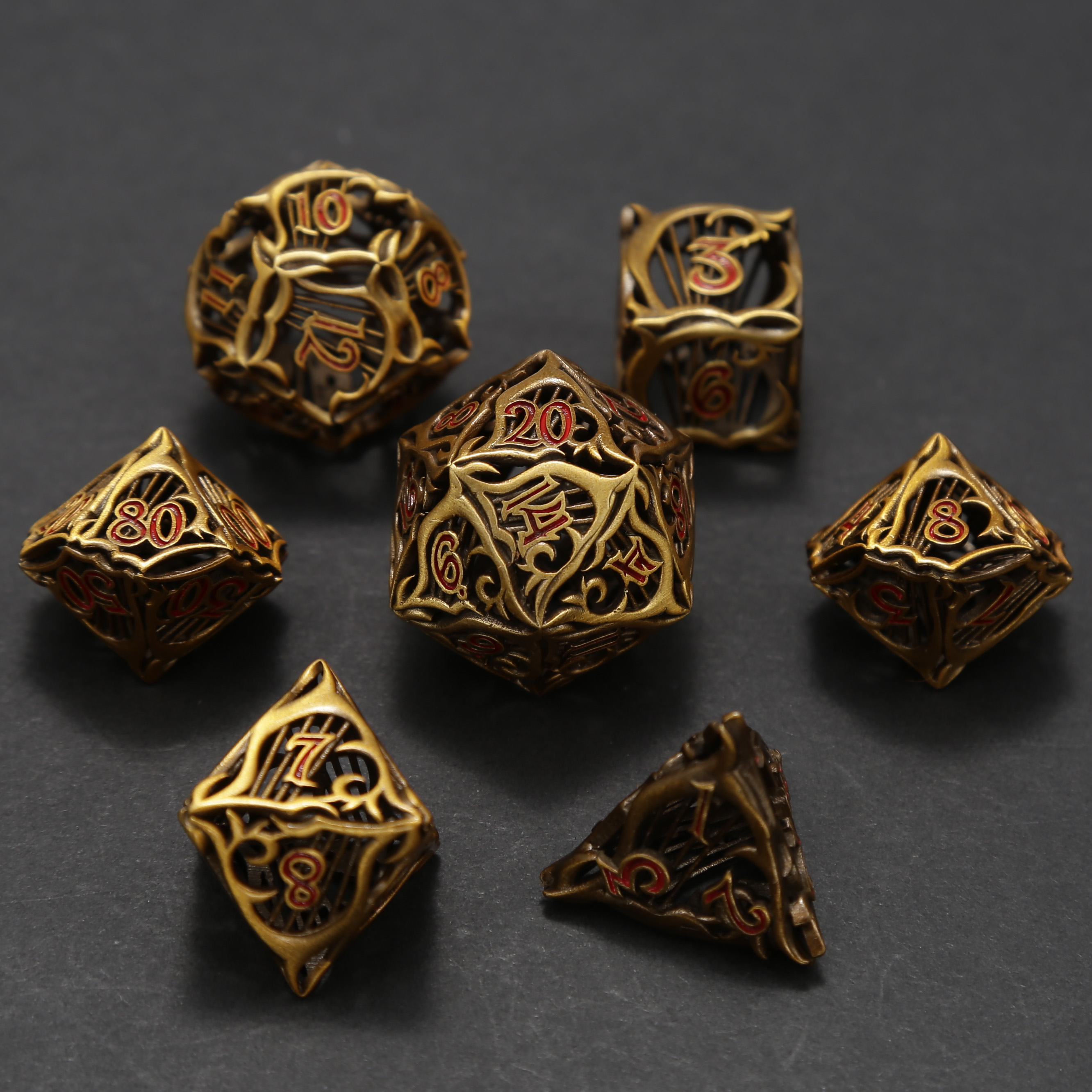 Arsenal Class Dice - Bard Cage Dice Set