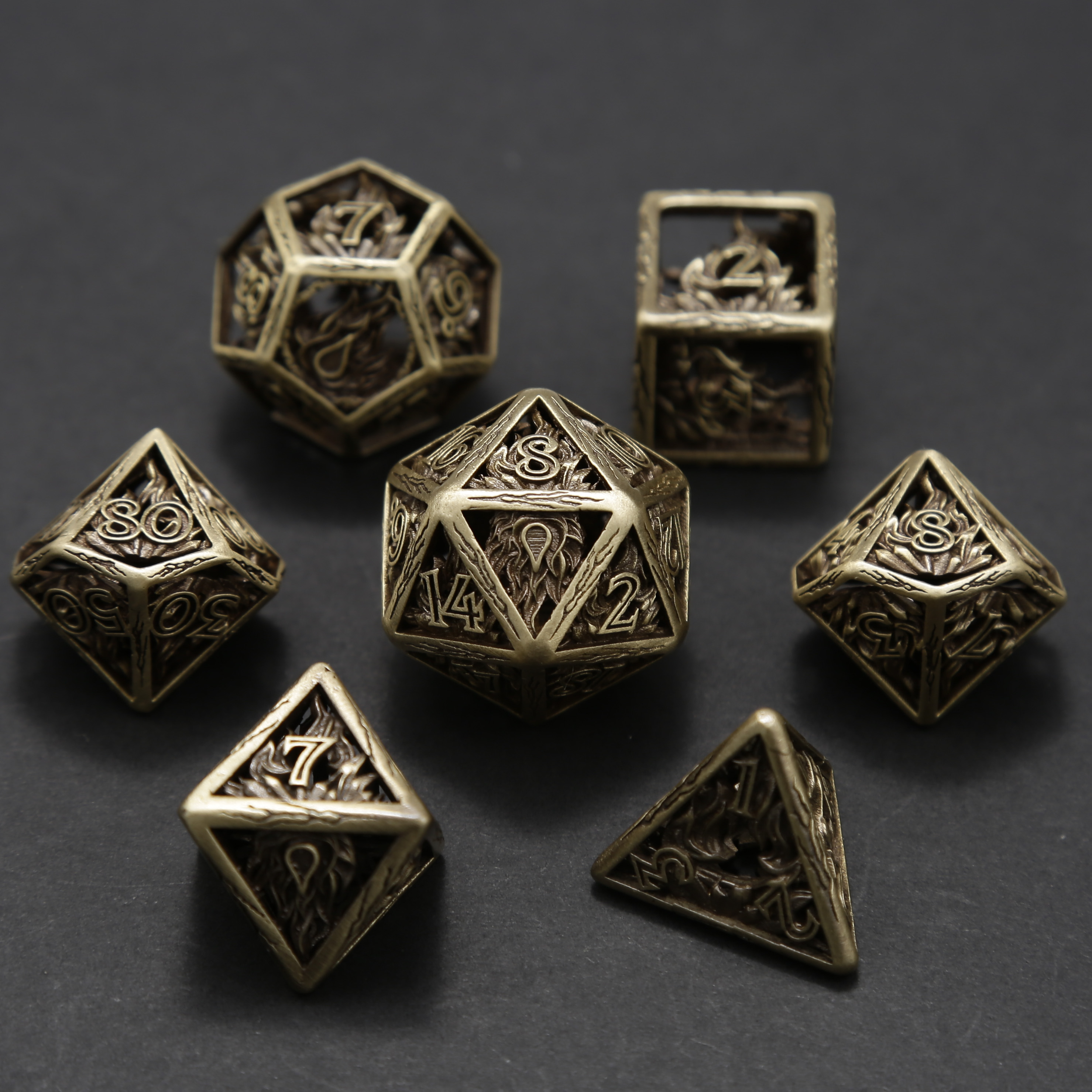 Arsenal Class Dice - Sorcerer Cage Dice Set