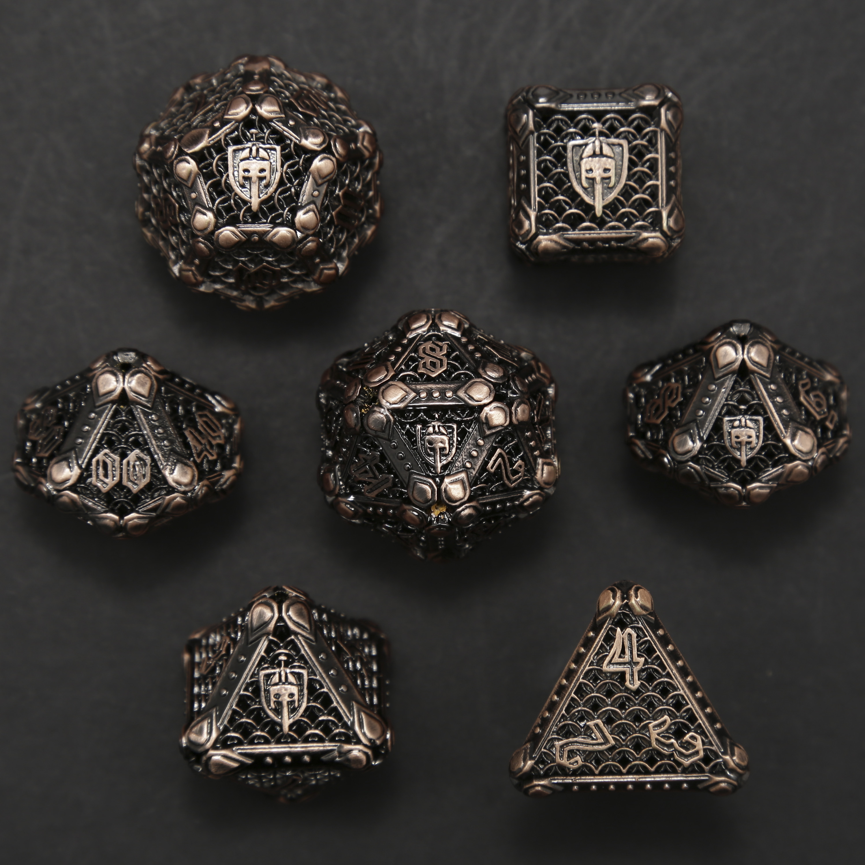 Arsenal Class Dice - Fighter Cage Dice Set