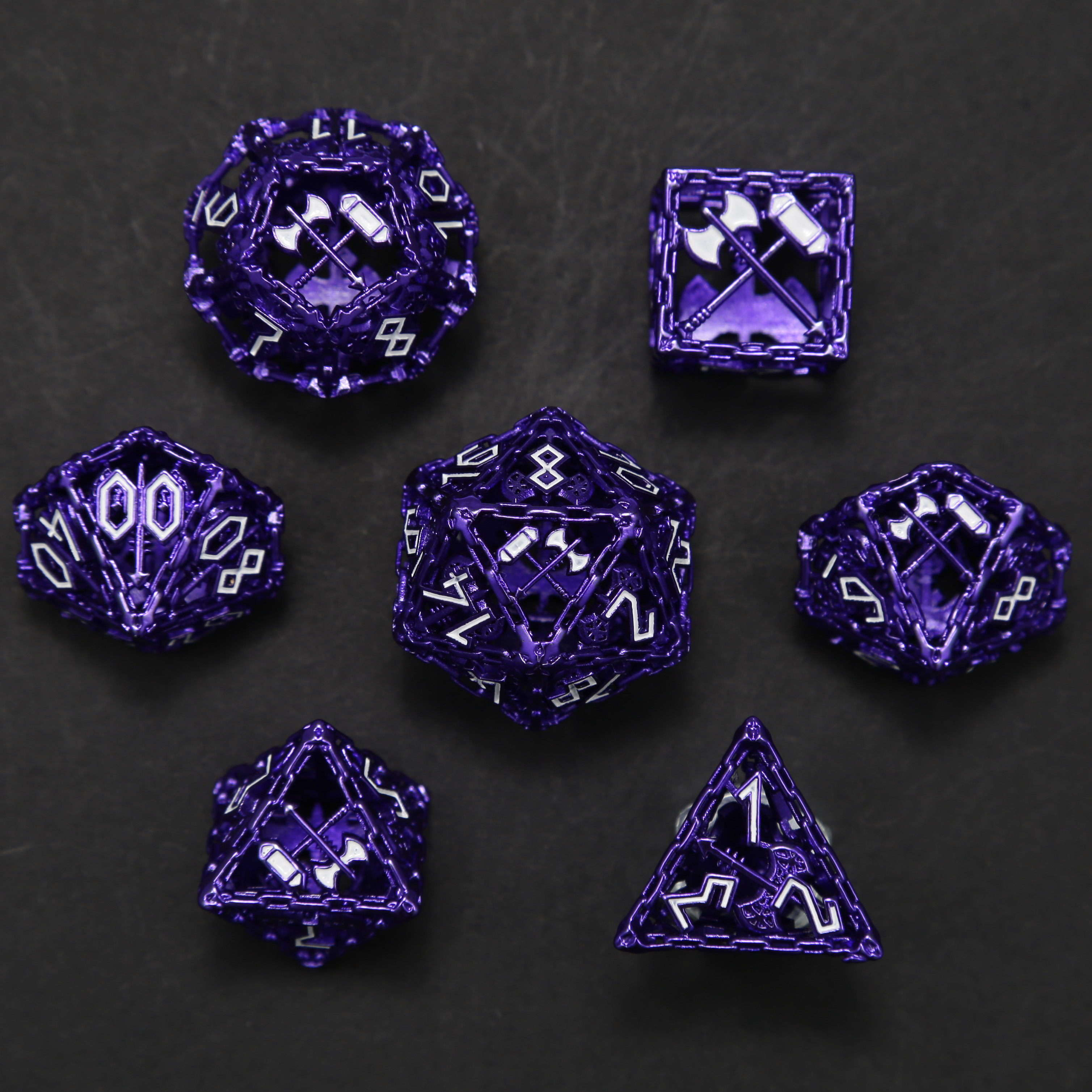 Arsenal Class Dice - Barbarian Cage Dice Set