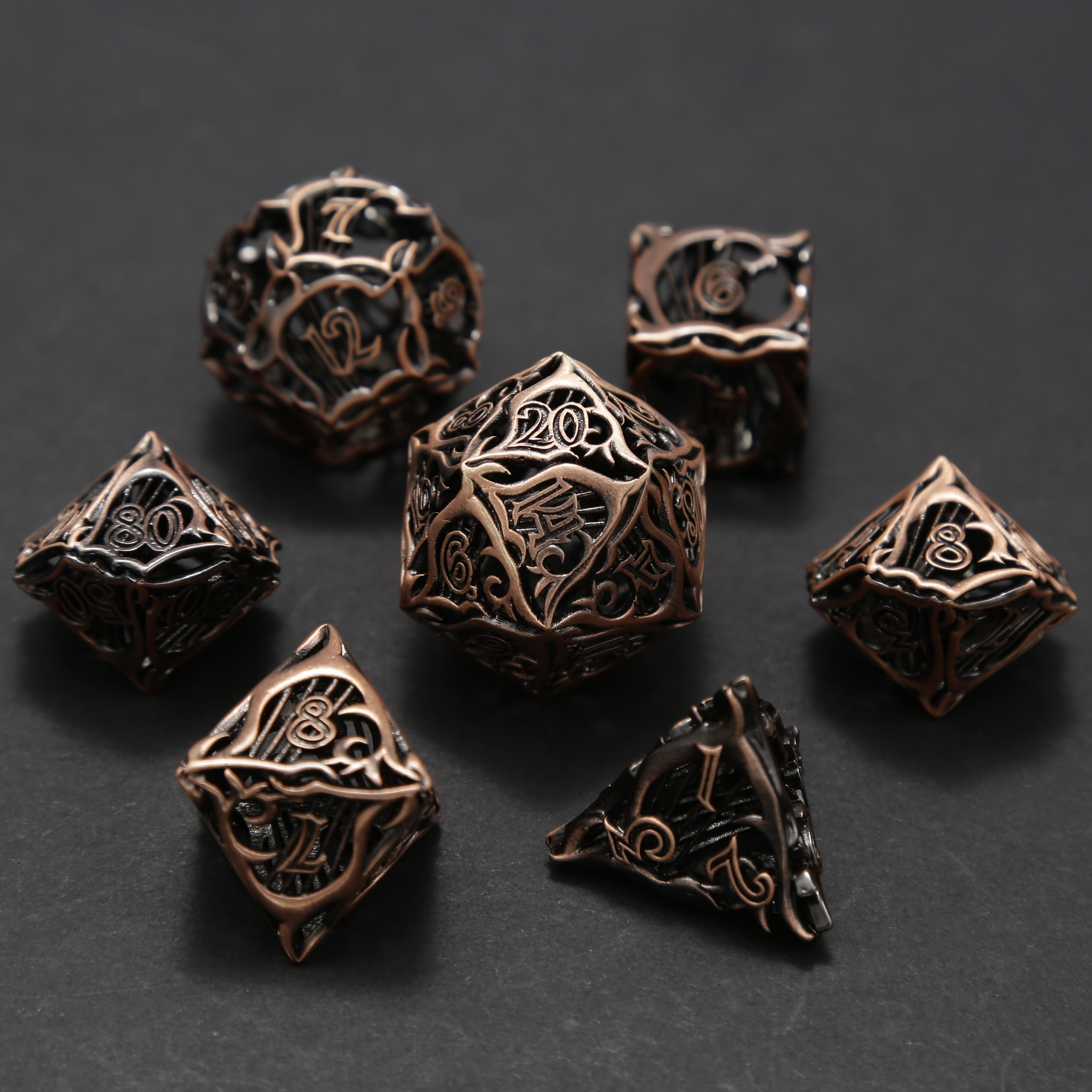 Arsenal Class Dice - Bard Cage Dice Set