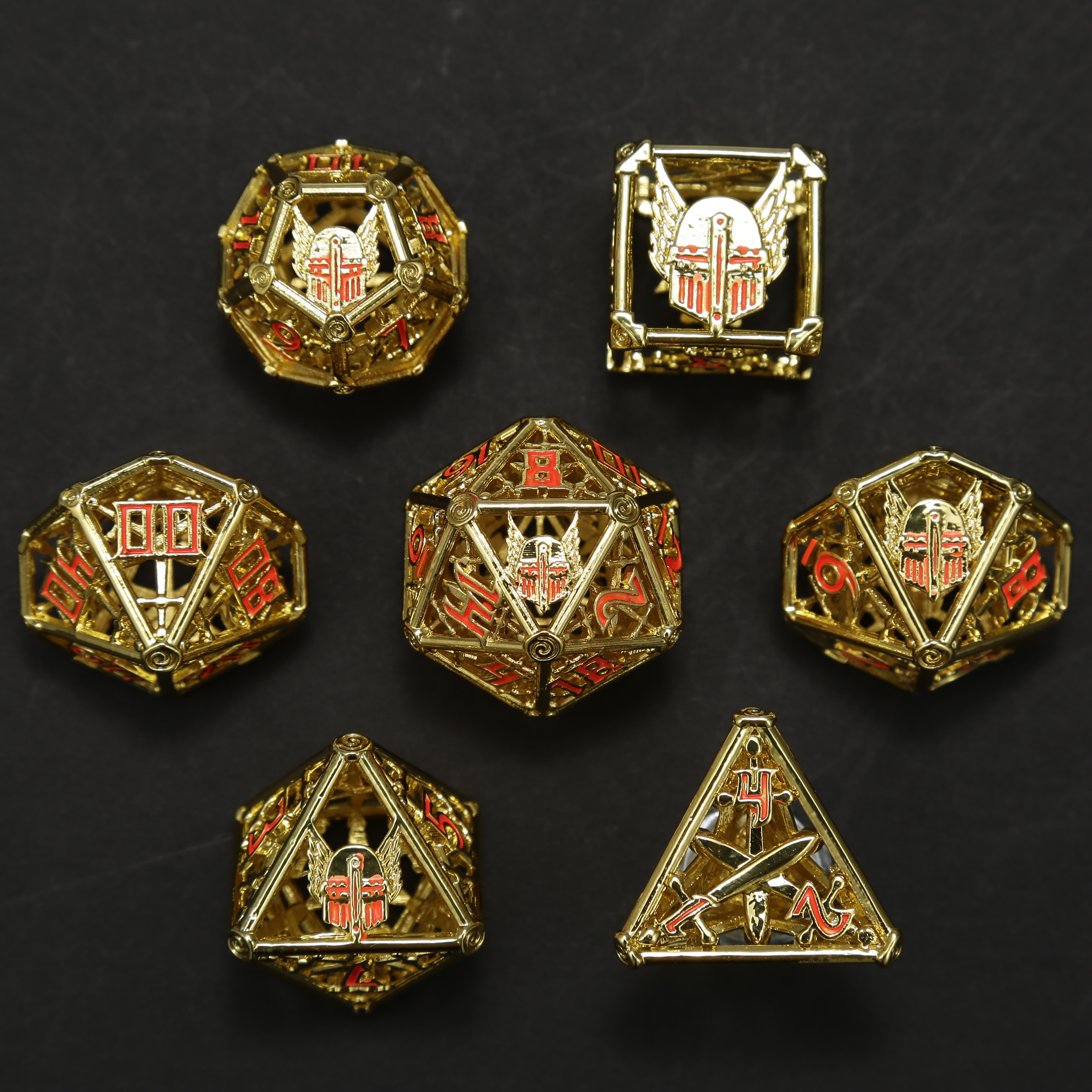Arsenal Class Dice - Paladin Cage Dice Set