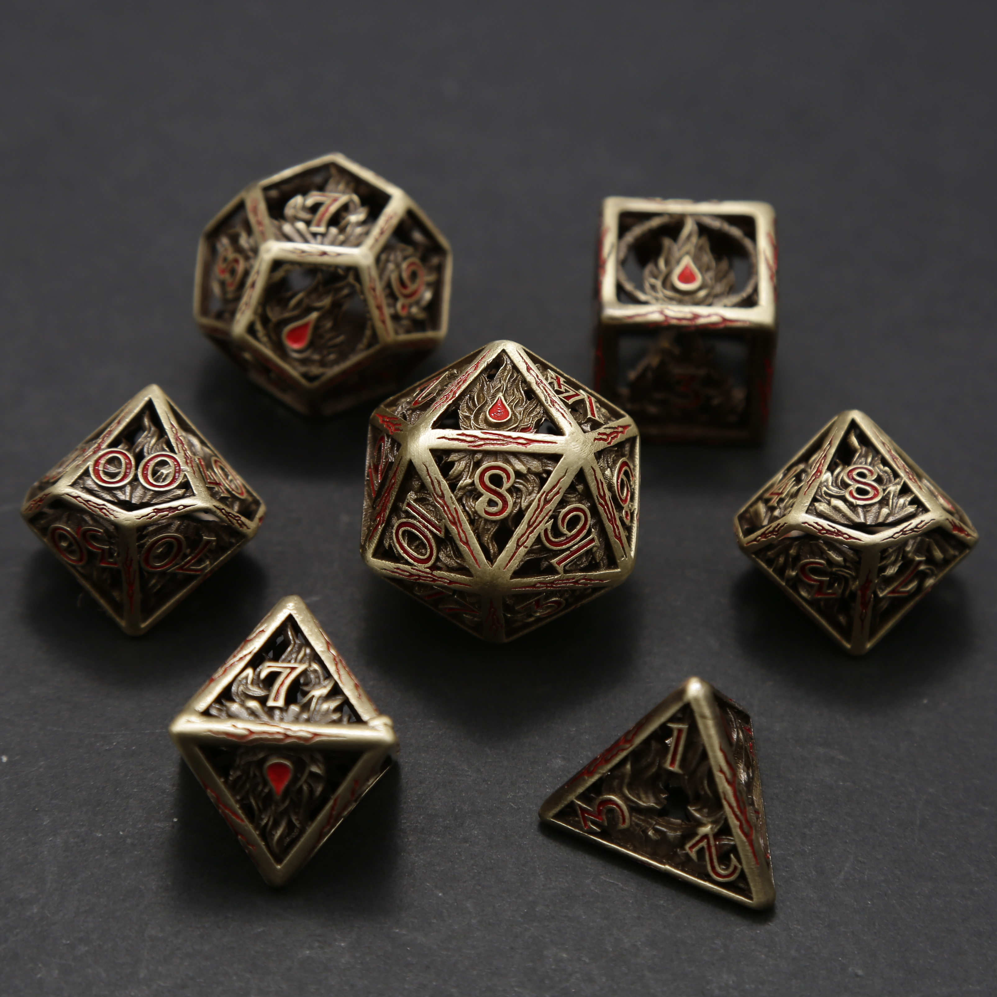 Arsenal Class Dice - Sorcerer Cage Dice Set