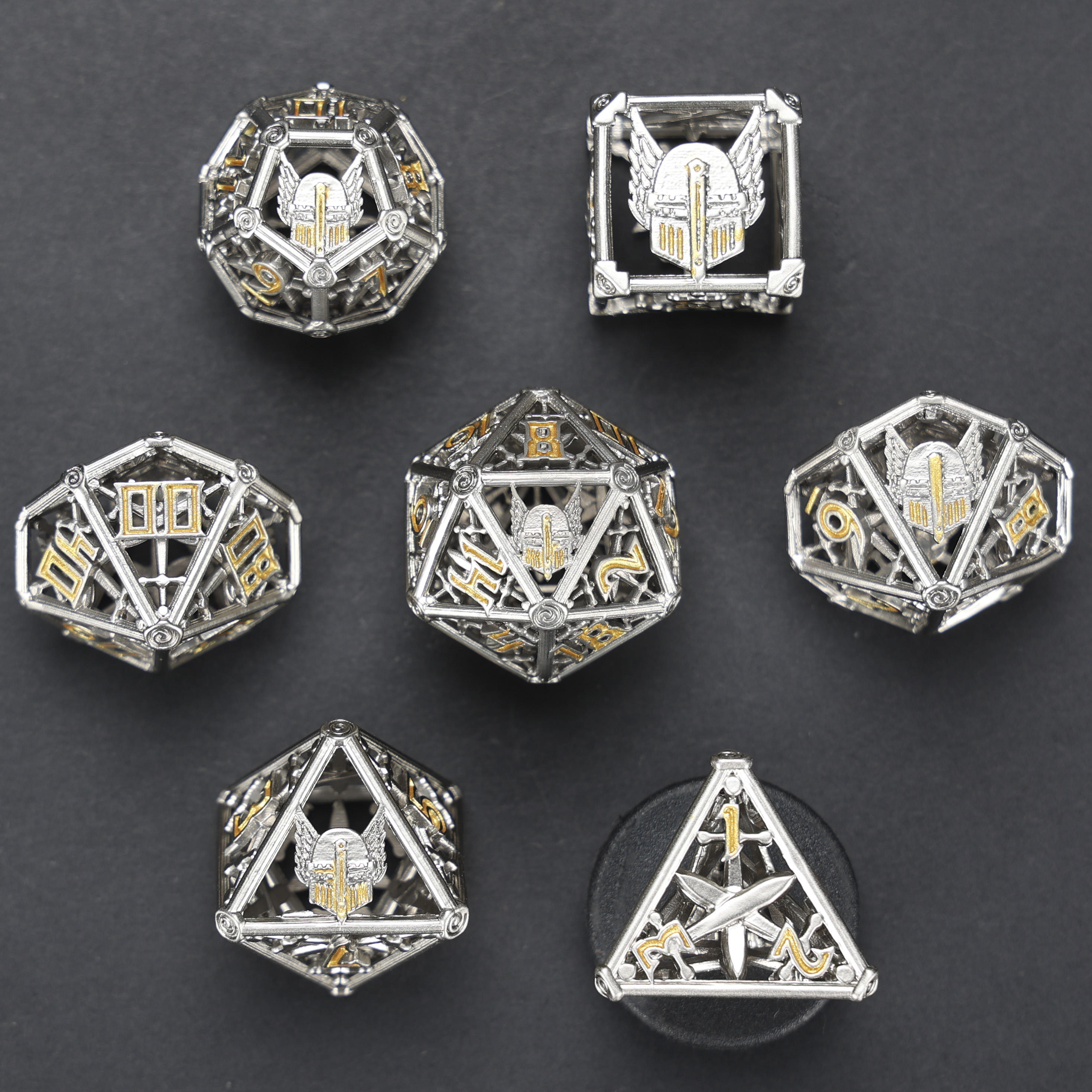 Arsenal Class Dice - Paladin Cage Dice Set