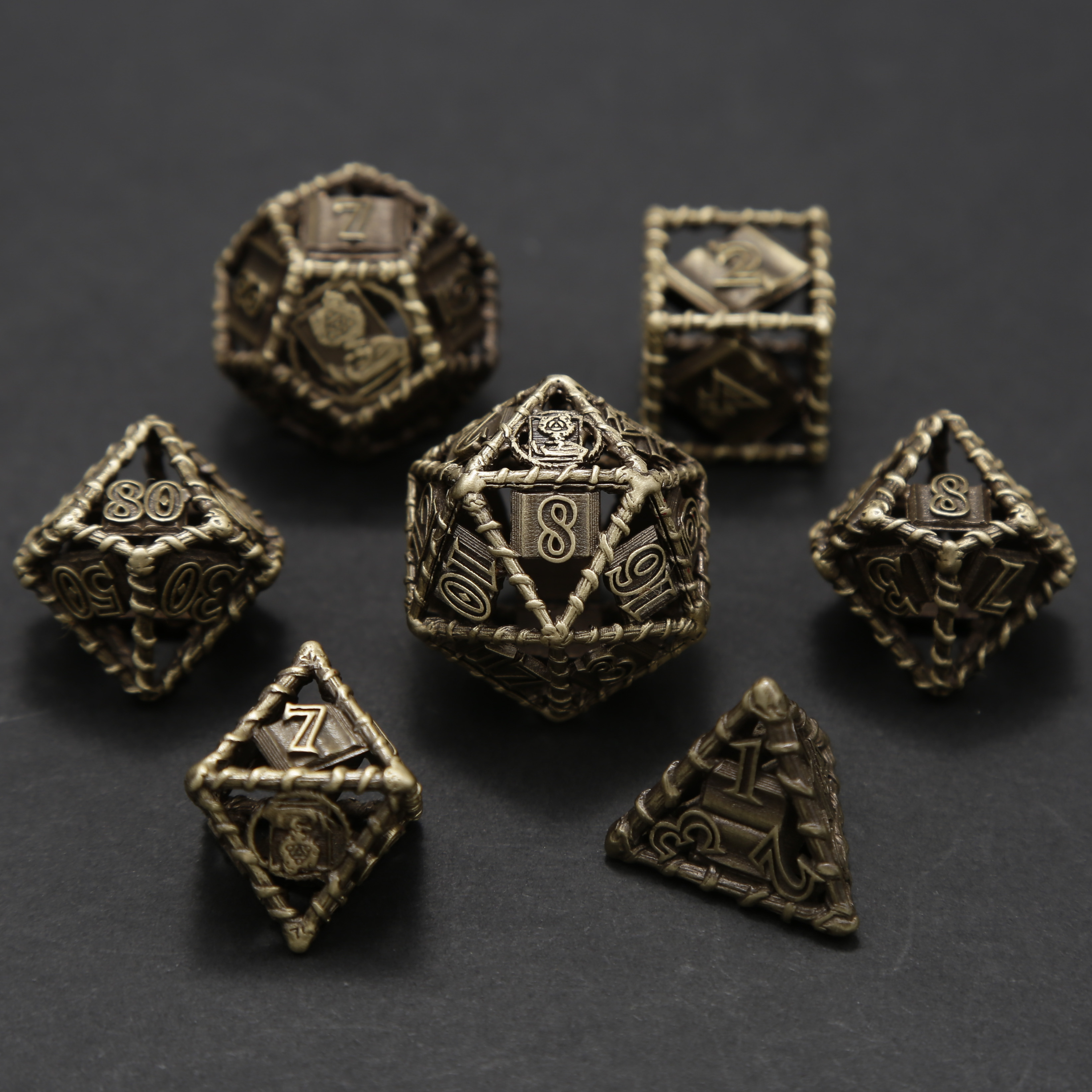 Arsenal Class Dice - Wizard Cage Dice Set