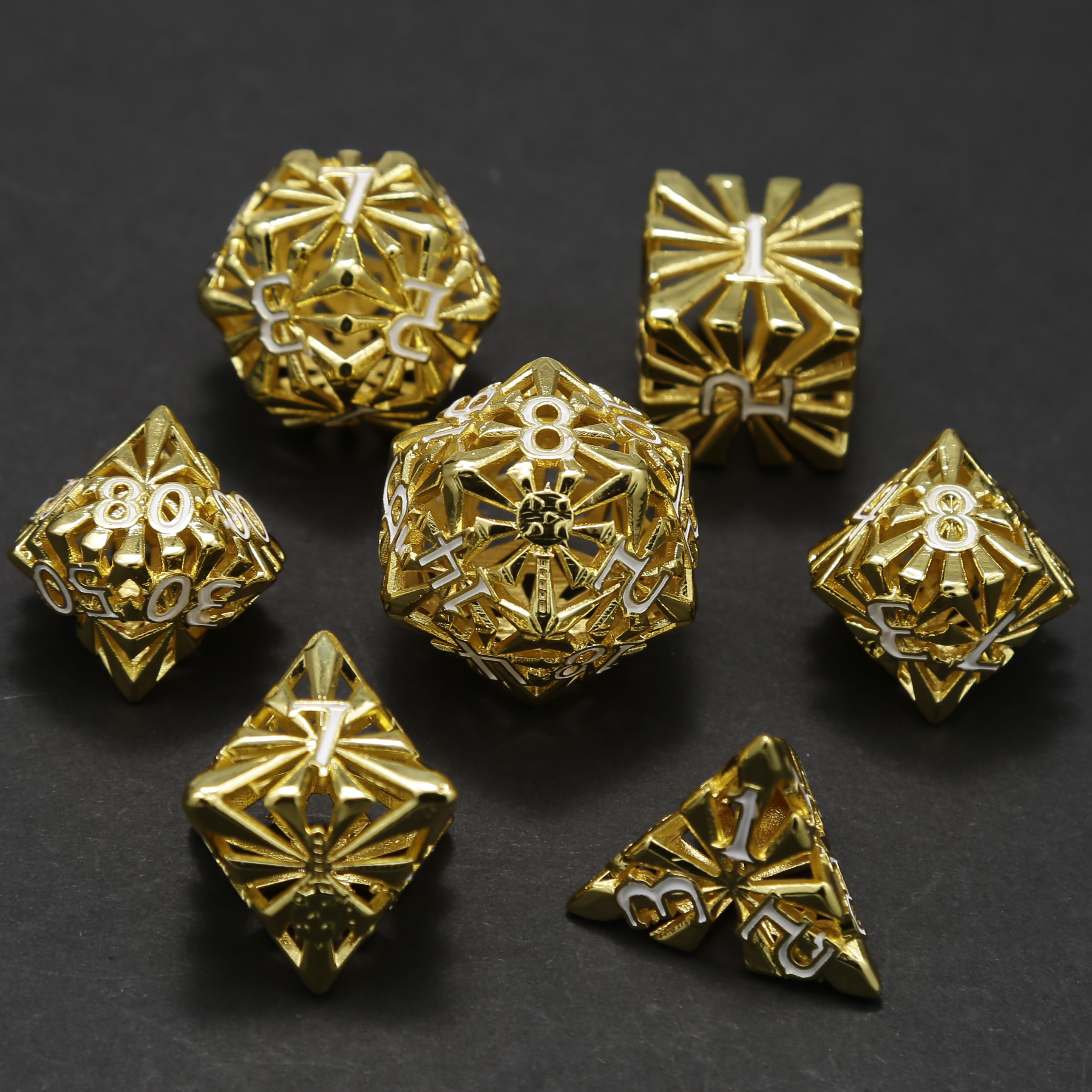 Arsenal Class Dice - Cleric Cage Dice Set