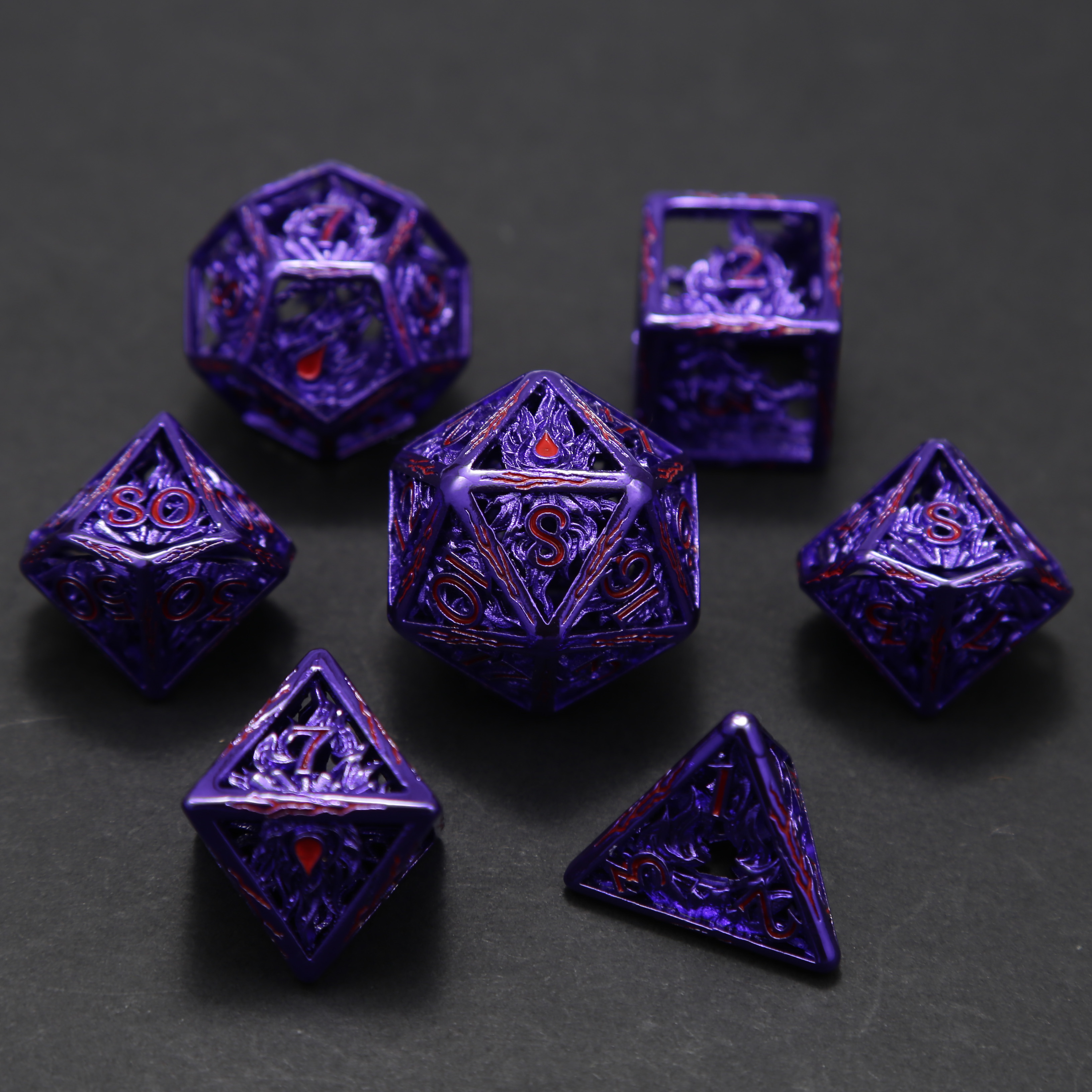 Arsenal Class Dice - Sorcerer Cage Dice Set