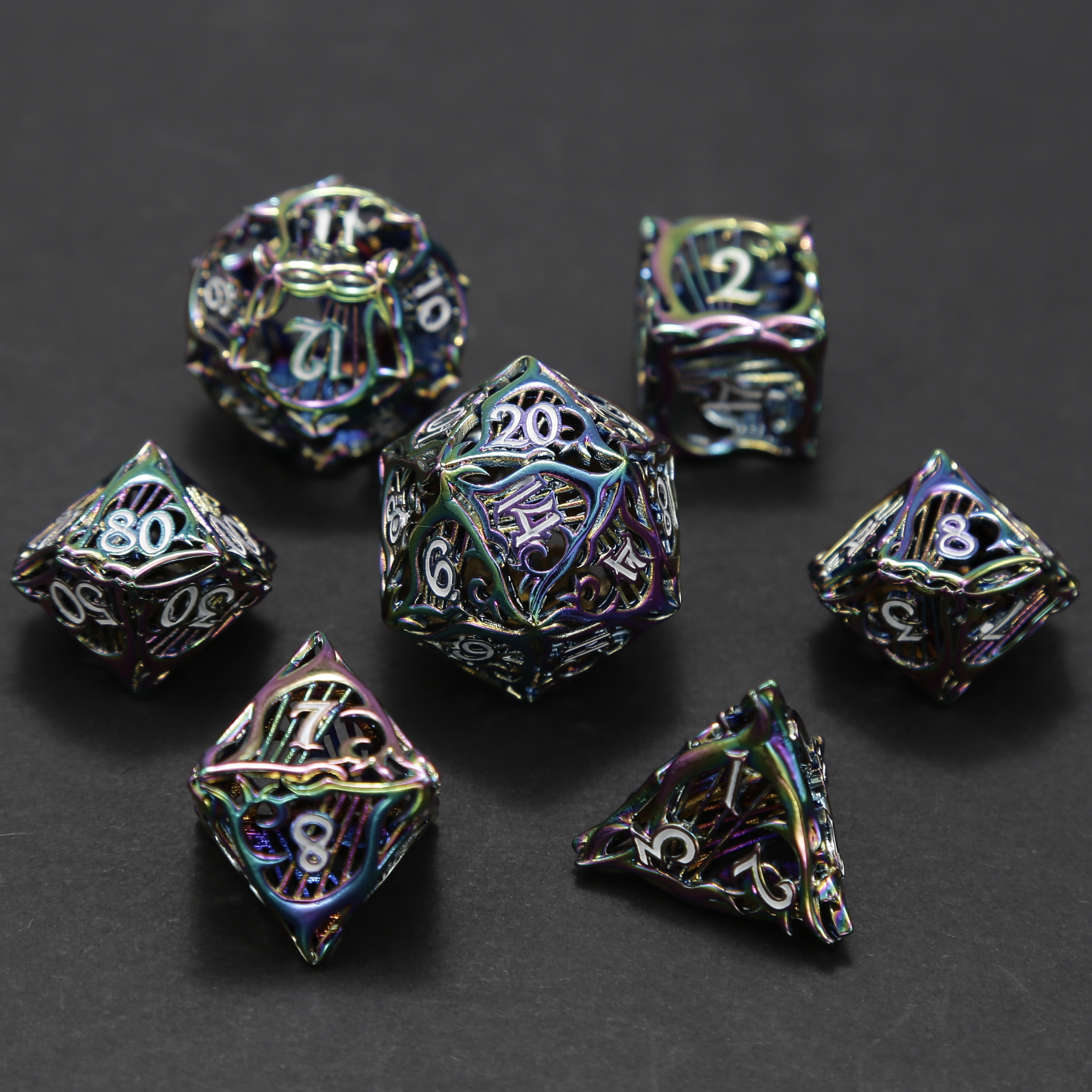 Arsenal Class Dice - Bard Cage Dice Set