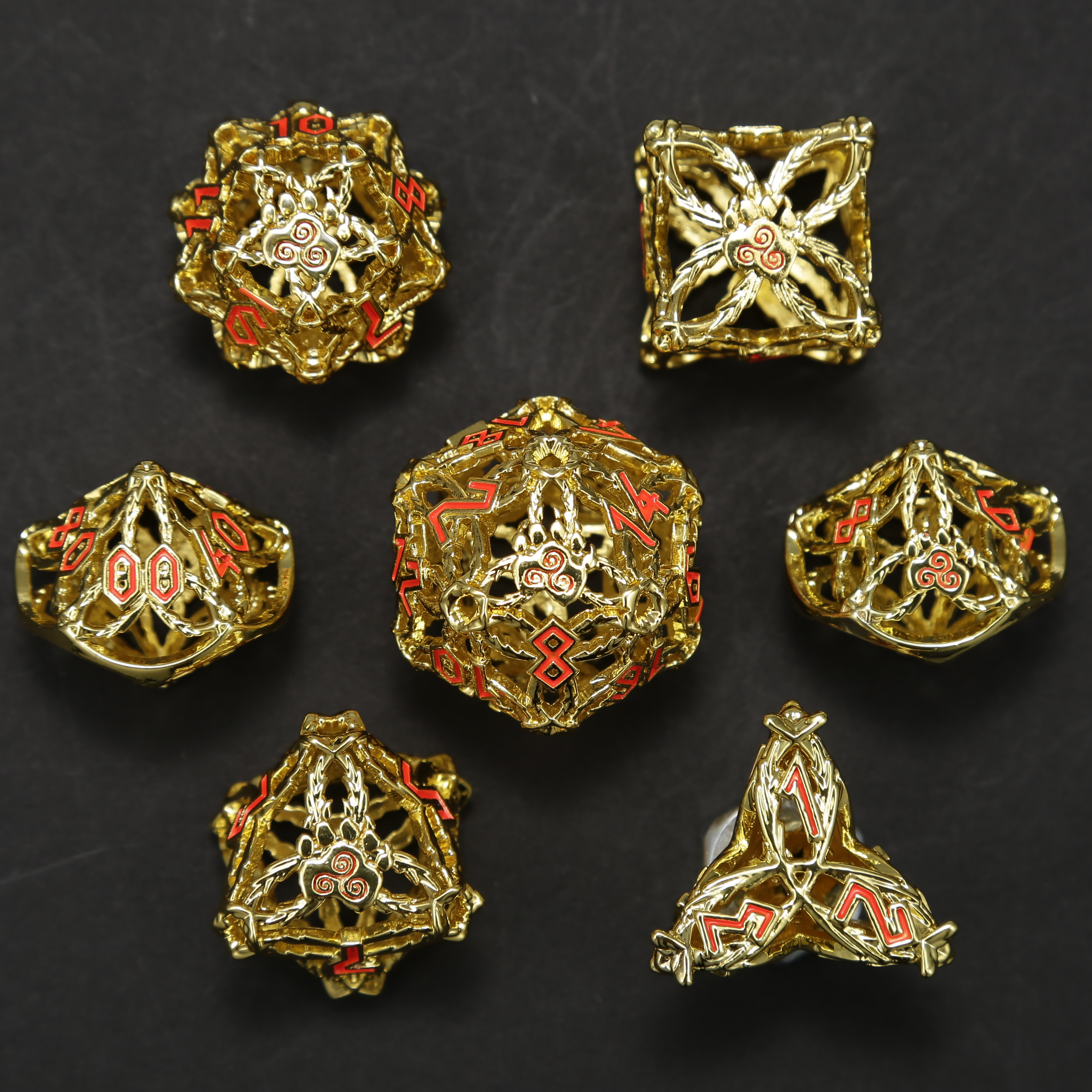 Arsenal Class Dice - Druid Cage Dice Set