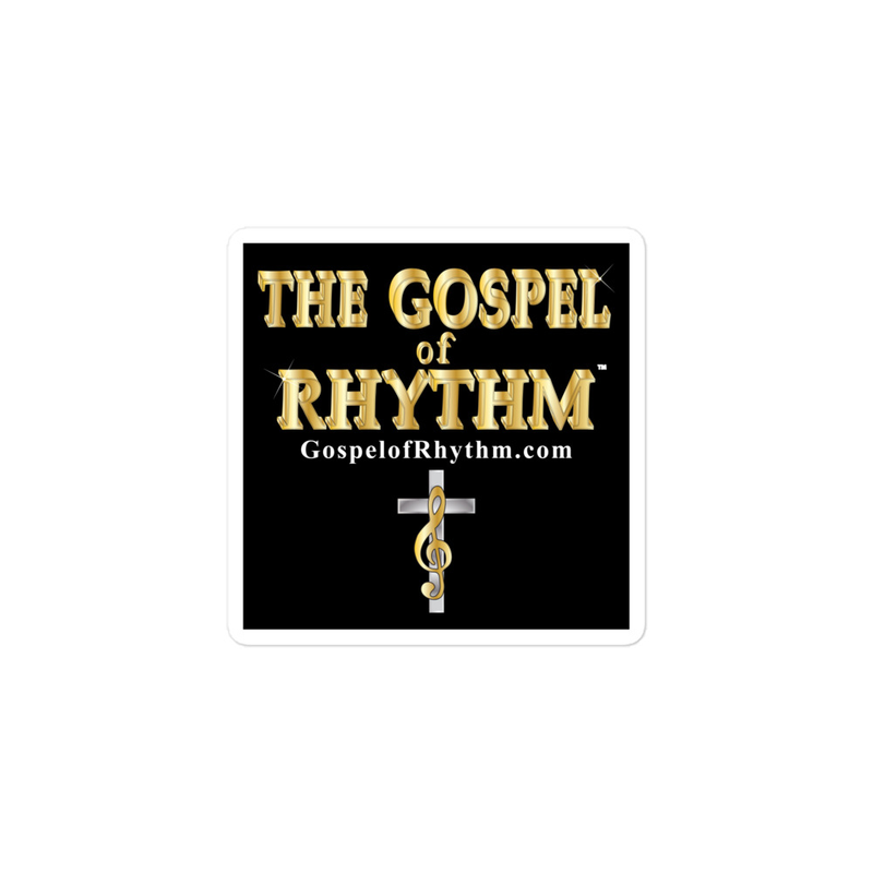The Gospel of Rhythm Sticker
