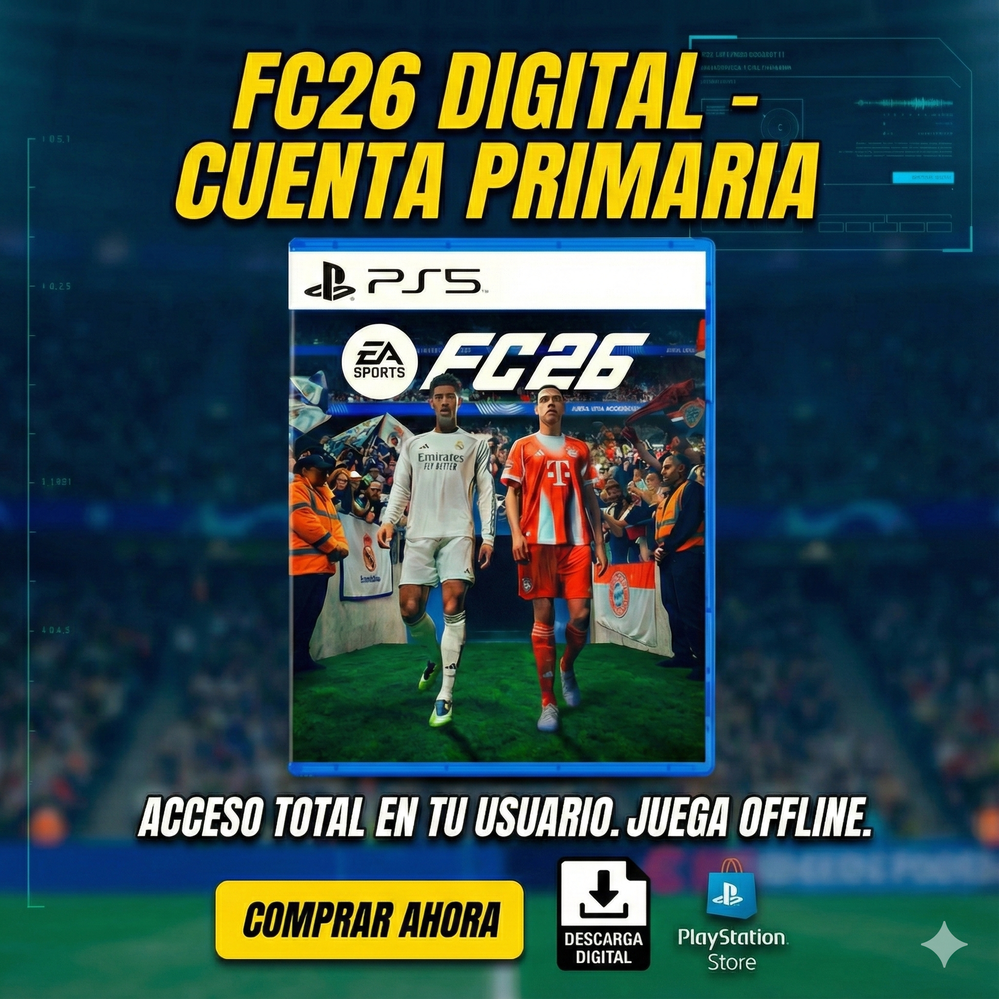 FC26 Digital - Cuenta primaria