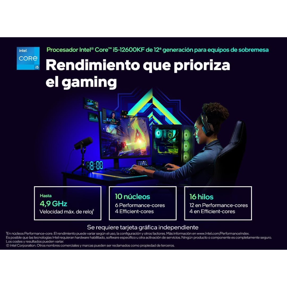 Procesador Intel Core i5 12ª Generación