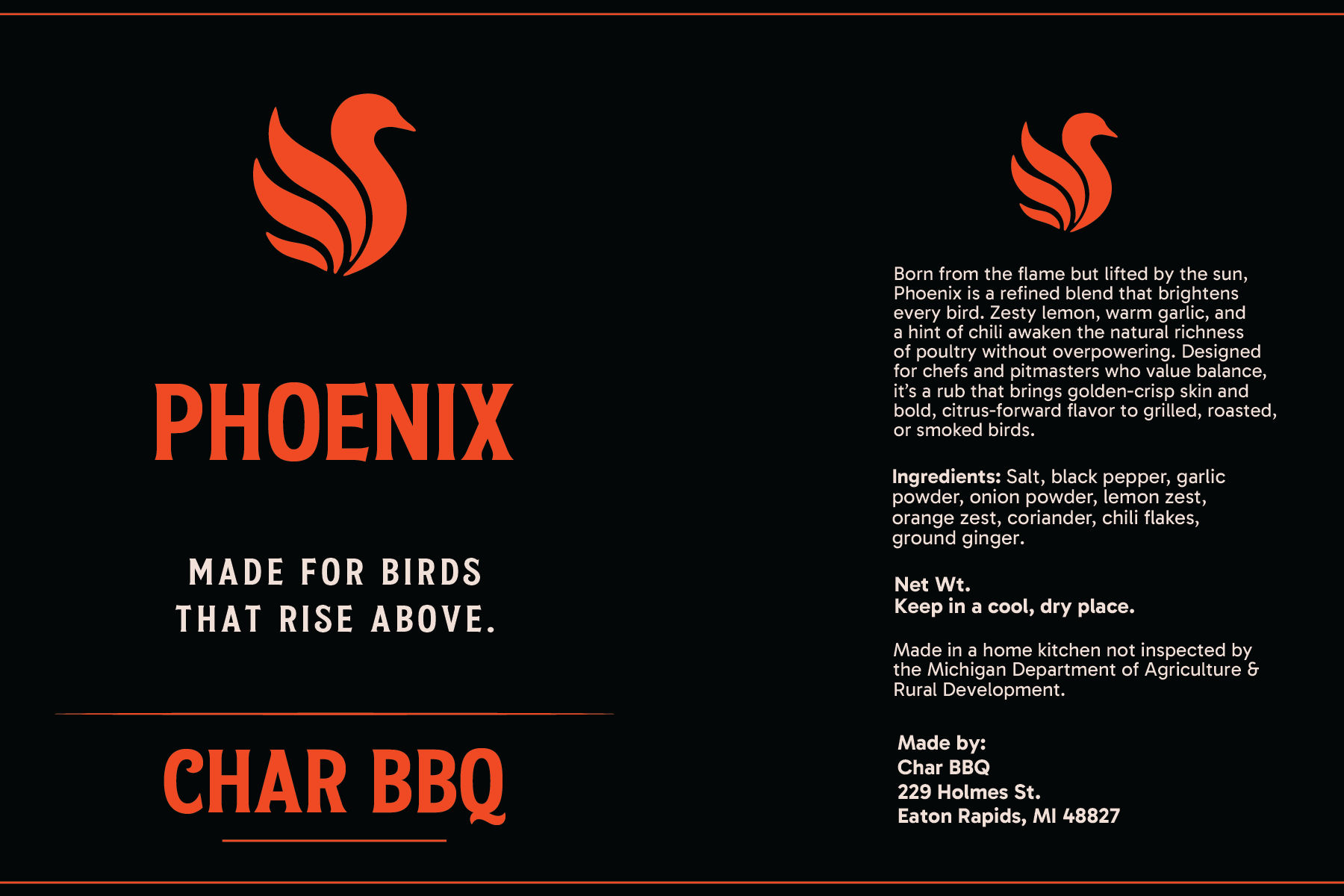Phoenix Char BBQ