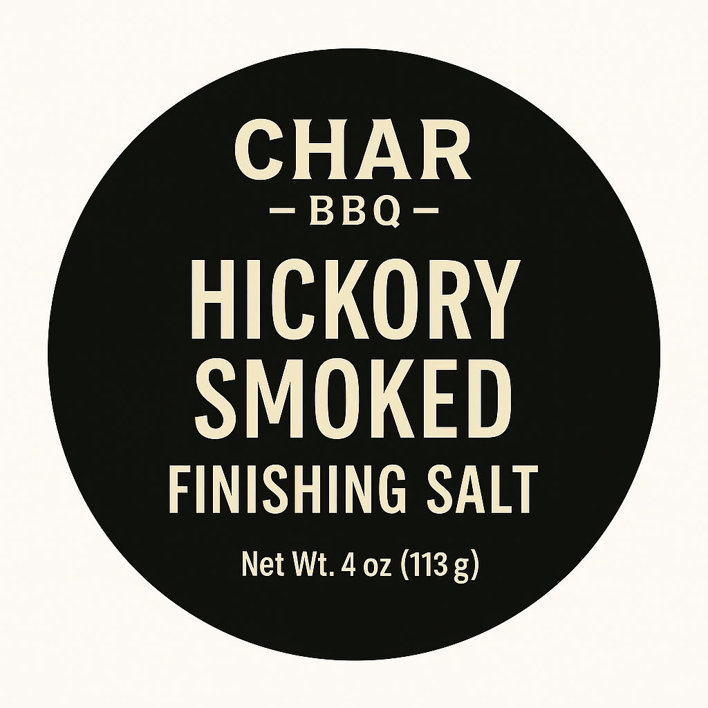 Char BBQ Hickory Smoked Finishing Salt