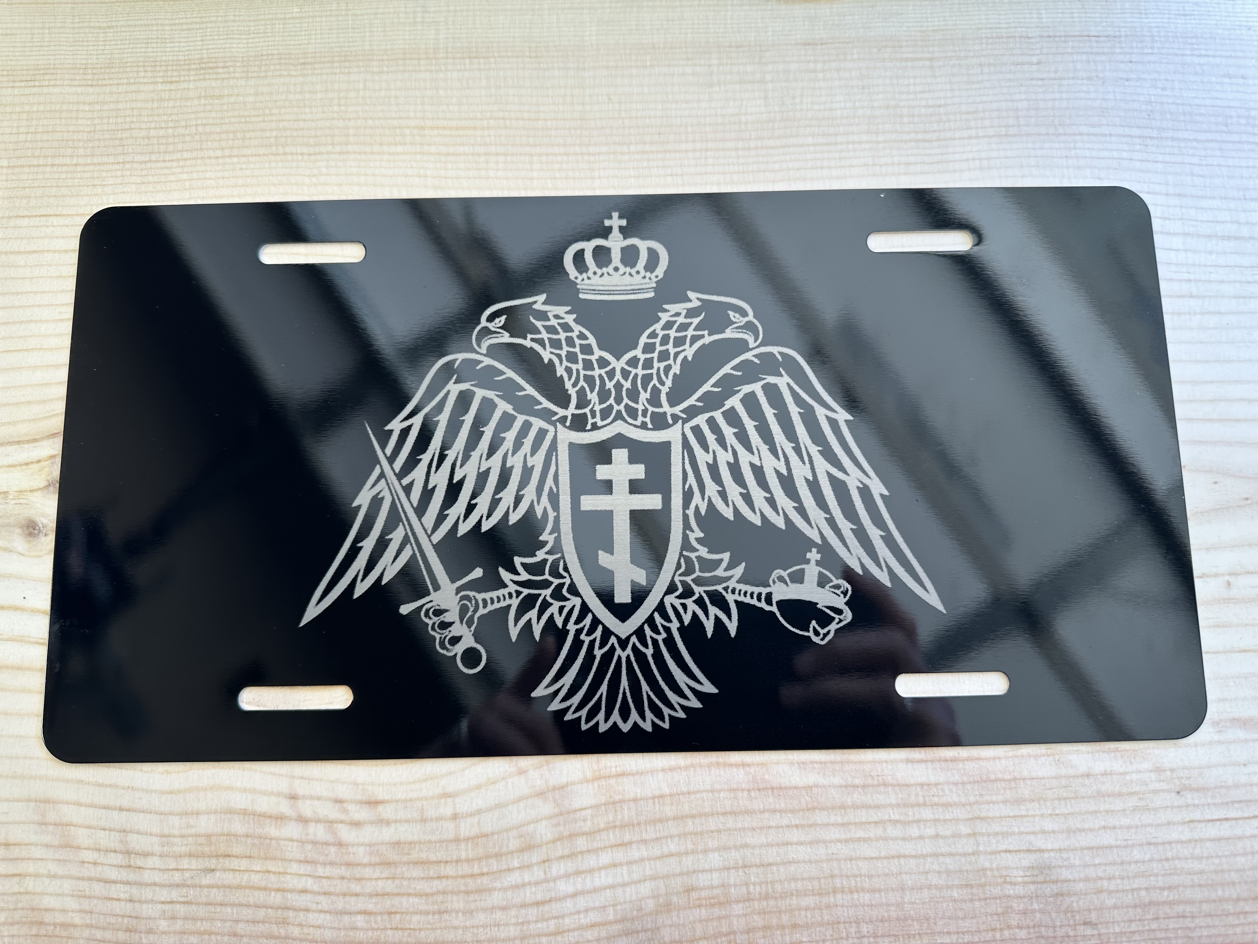 Double Eagle License Plate