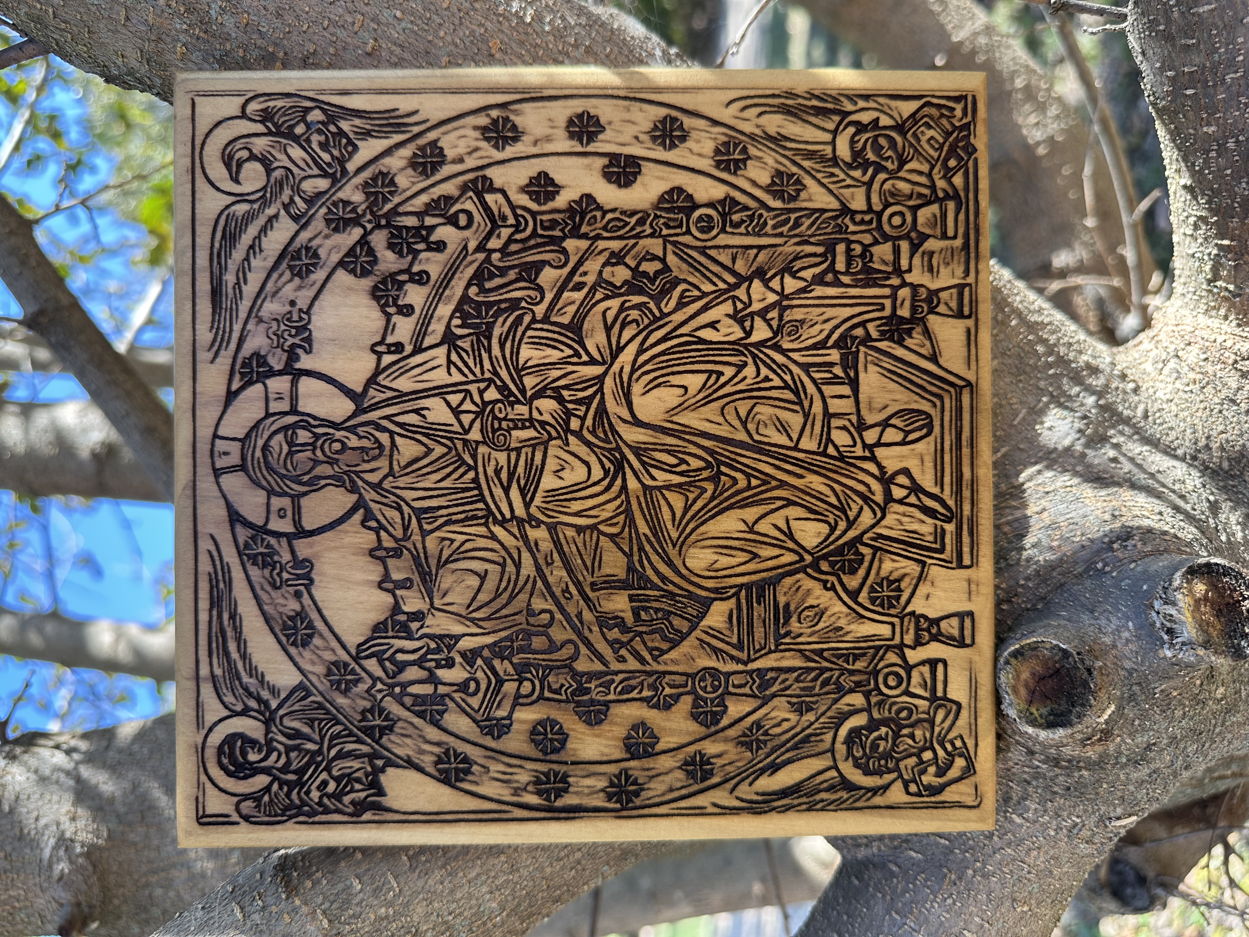 Christ Enthroned with the Four Gospels L #2