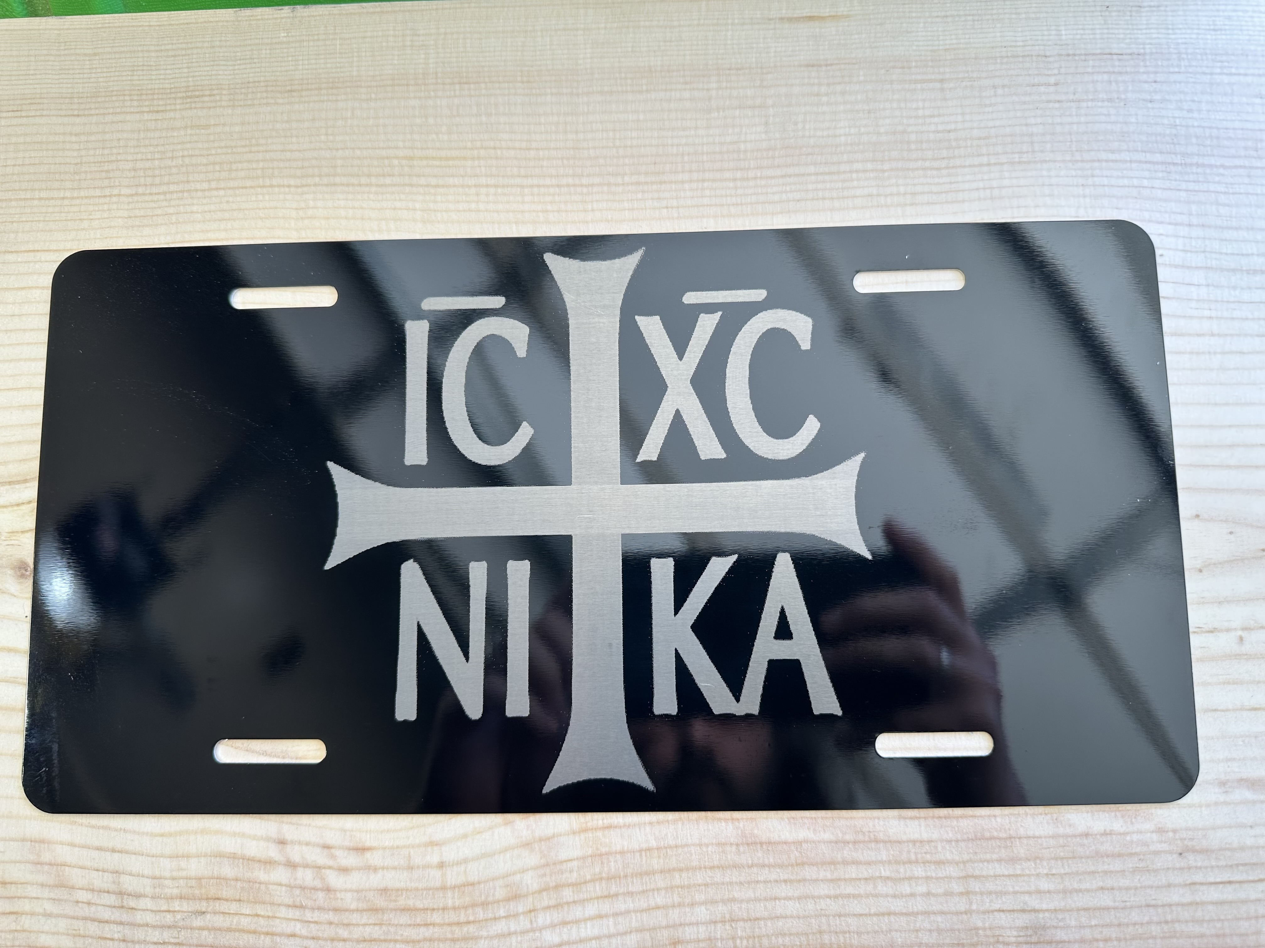 ICXC NIKA License Plate
