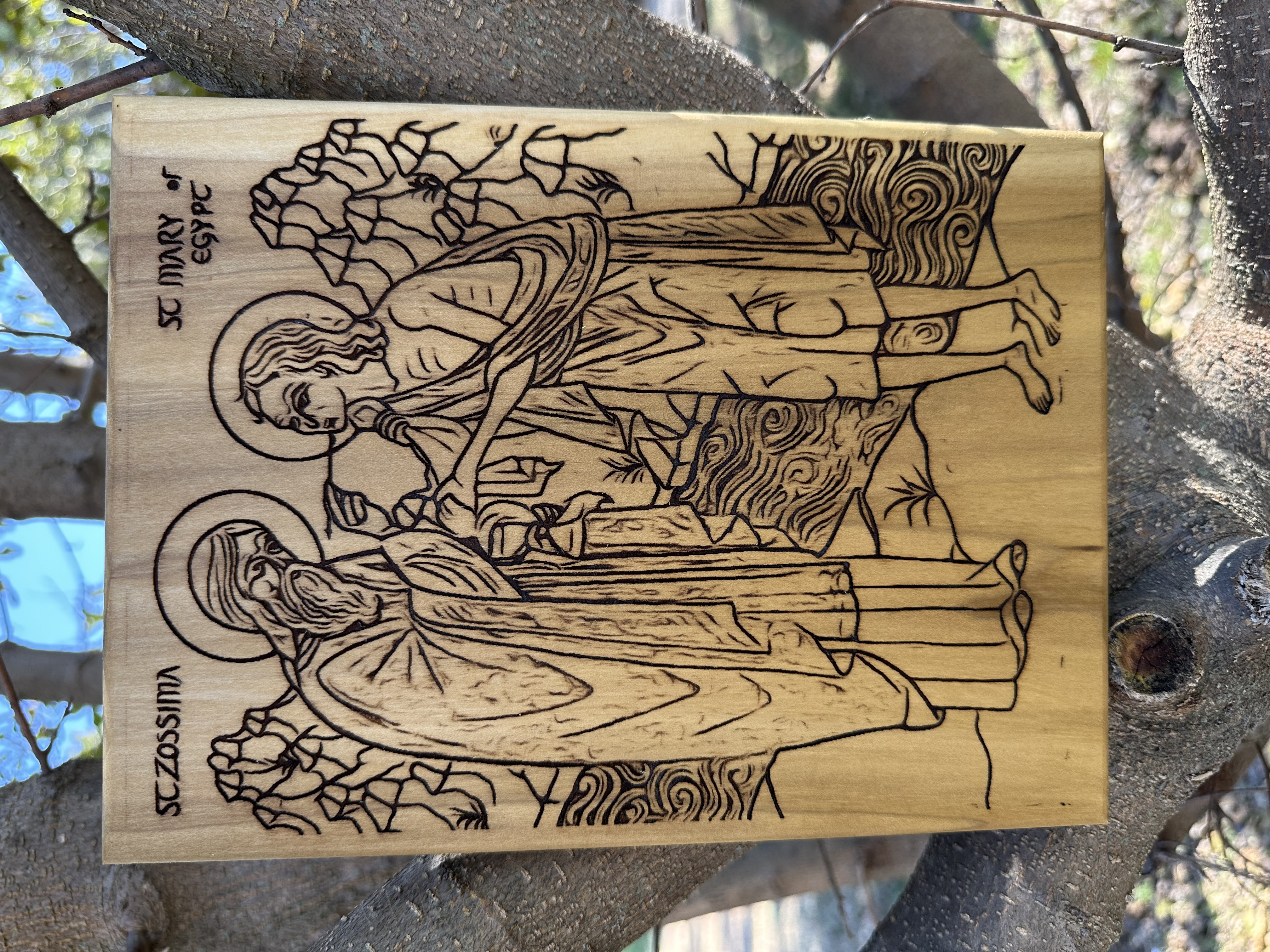 Saint Zossima and Saint Mary of Egypt #2