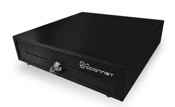 Caja registradora metálica